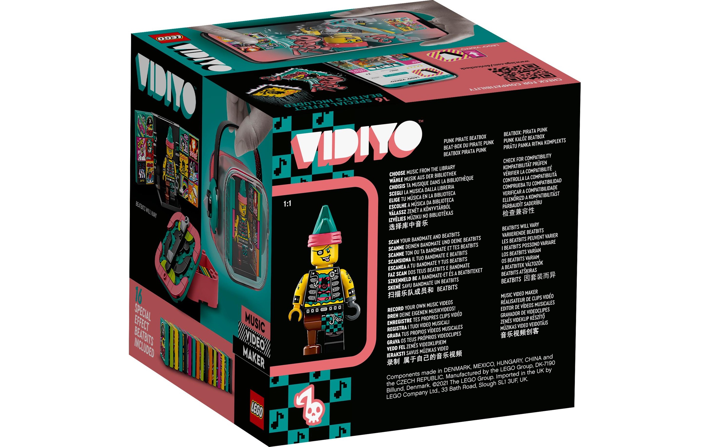 LEGO® Konstruktionsspielsteine »Punk Pirate BeatBox 43«