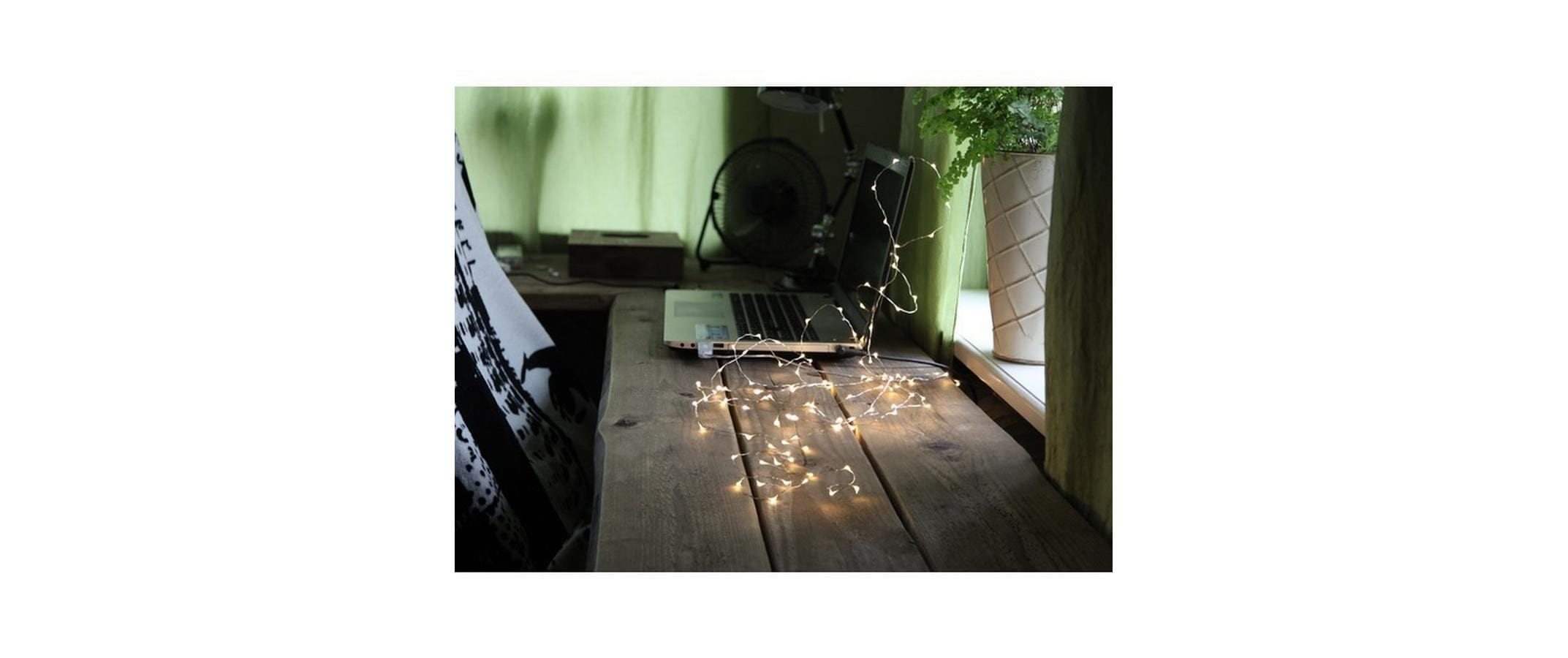 Parforce Traditional Hunting LED-Lichterkette »LED-Angel Hair mit USB Stecker«, 100 St.-flammig