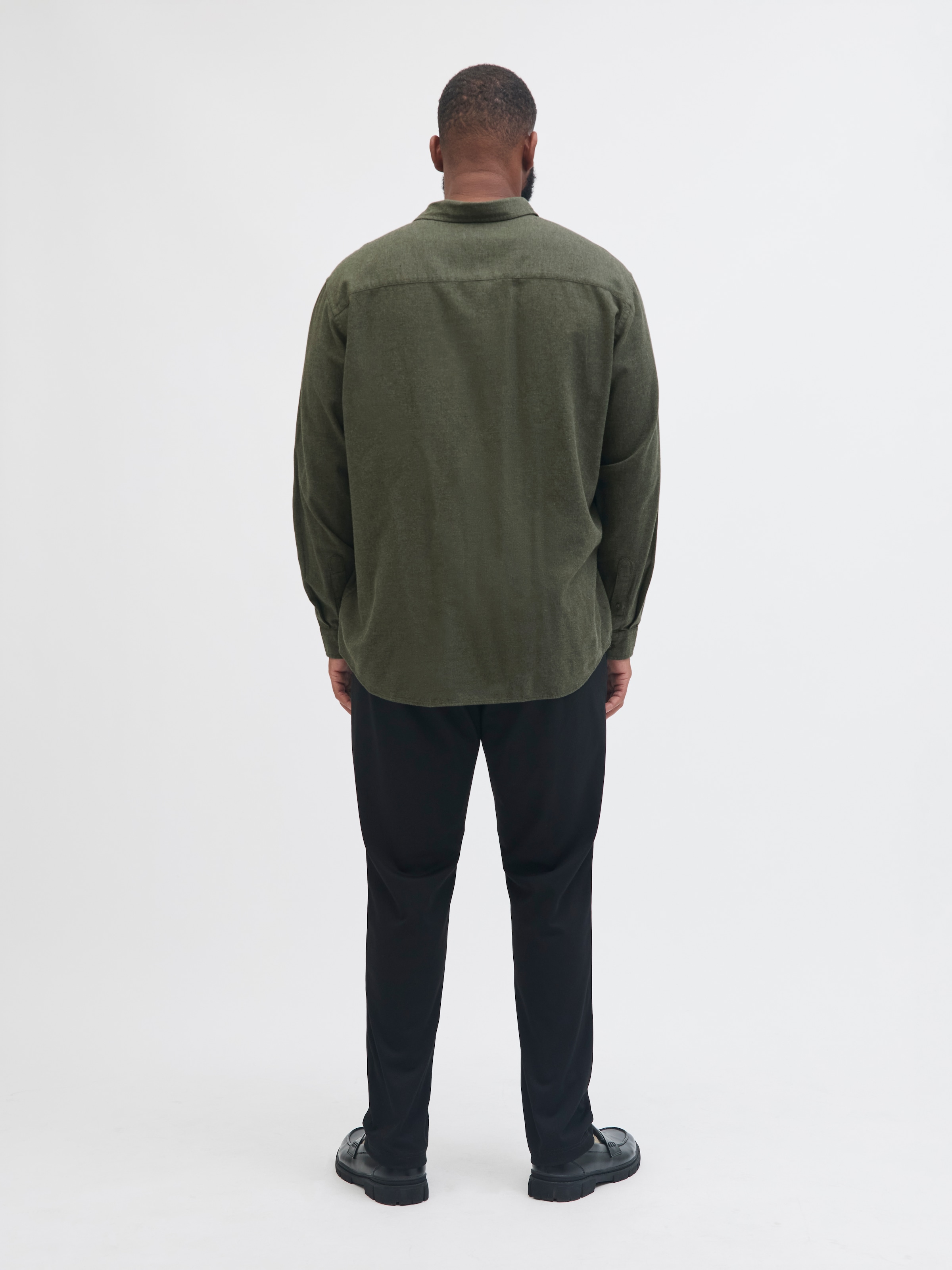 Jack & Jones PlusSize Chemise à manches longues »JJECLASSIC MELANGE SHIRT L/S SN PLS«