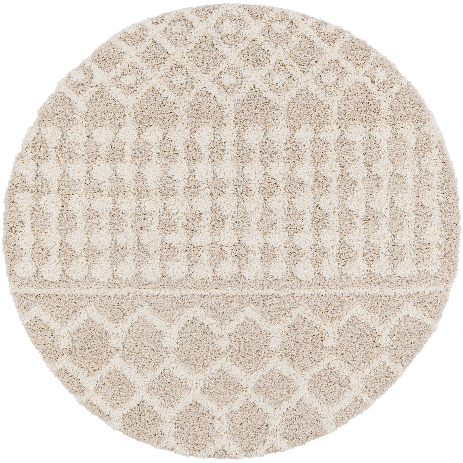Image of Livabliss Hochflor-Teppich "DUBAI, auch als Läufer und in rund" rechteckig 52 mm Höhe Boho Shaggy Teppich, Weich, Flauschig, Kuschelig, Schlafzimmer