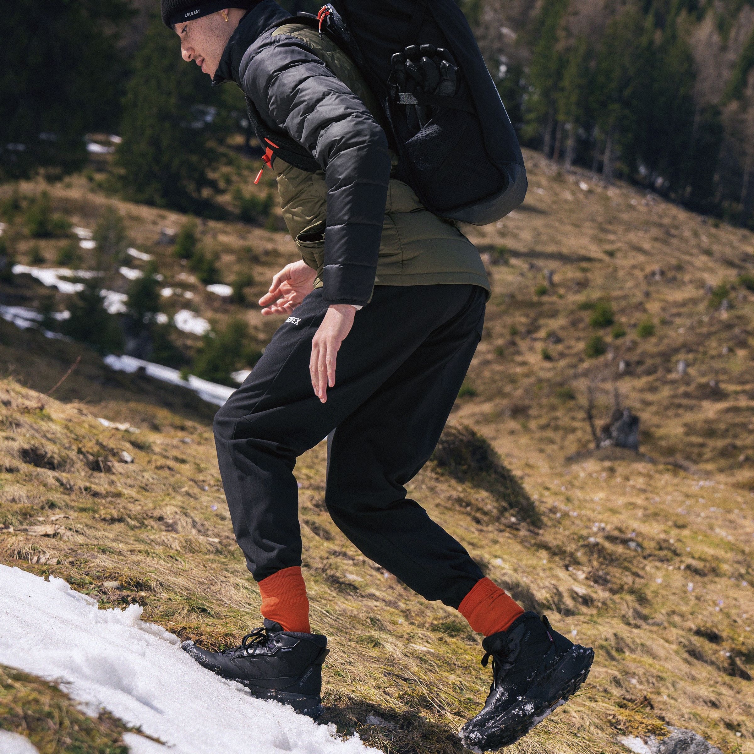 adidas TERREX Winterboots »TERREX WINTER LEATHER MID CUT RAIN.RDY COLD.RDY«, Winterboots aus Leder