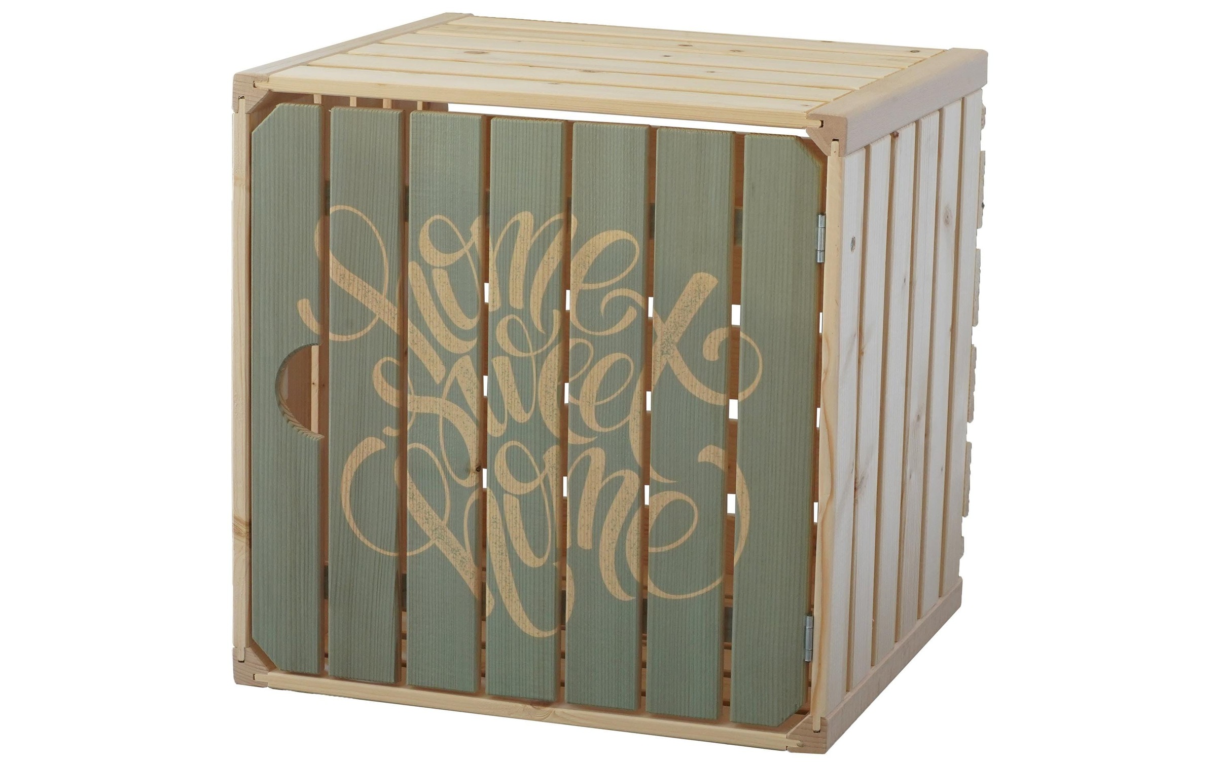 Image of Holz Zollhaus Holzkiste »Home« bei Ackermann Versand Schweiz