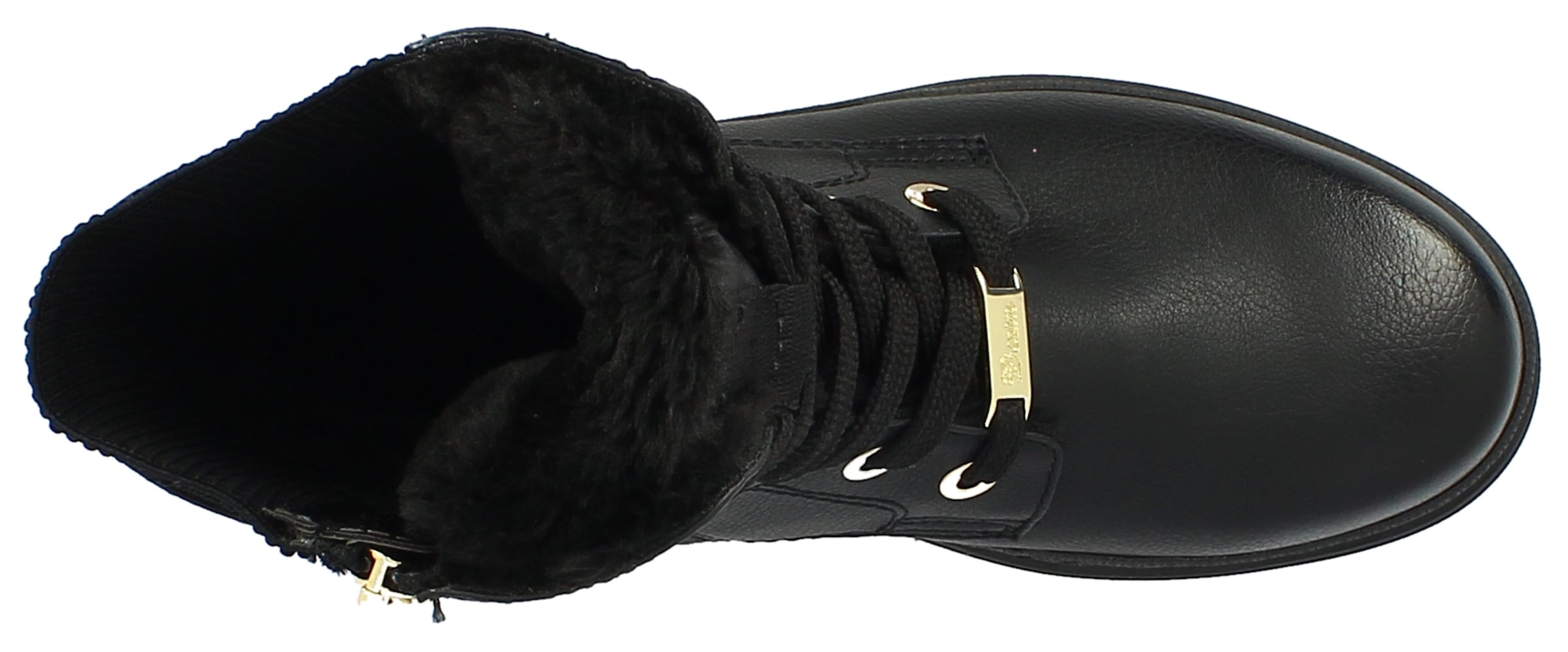 TOM TAILOR Bottines à lacets  Winterstiefel mit Logoprägung an der Ferse