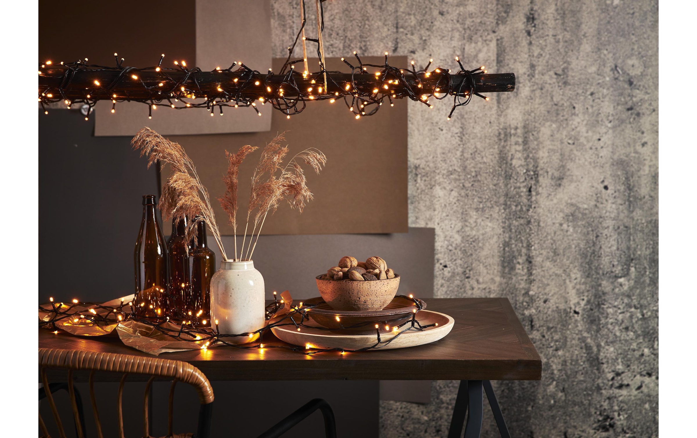 Parforce Traditional Hunting Guirlande lumineuse LED »Golden, 80 LED, 560 cm Outdoor« 80 cuis-flammig