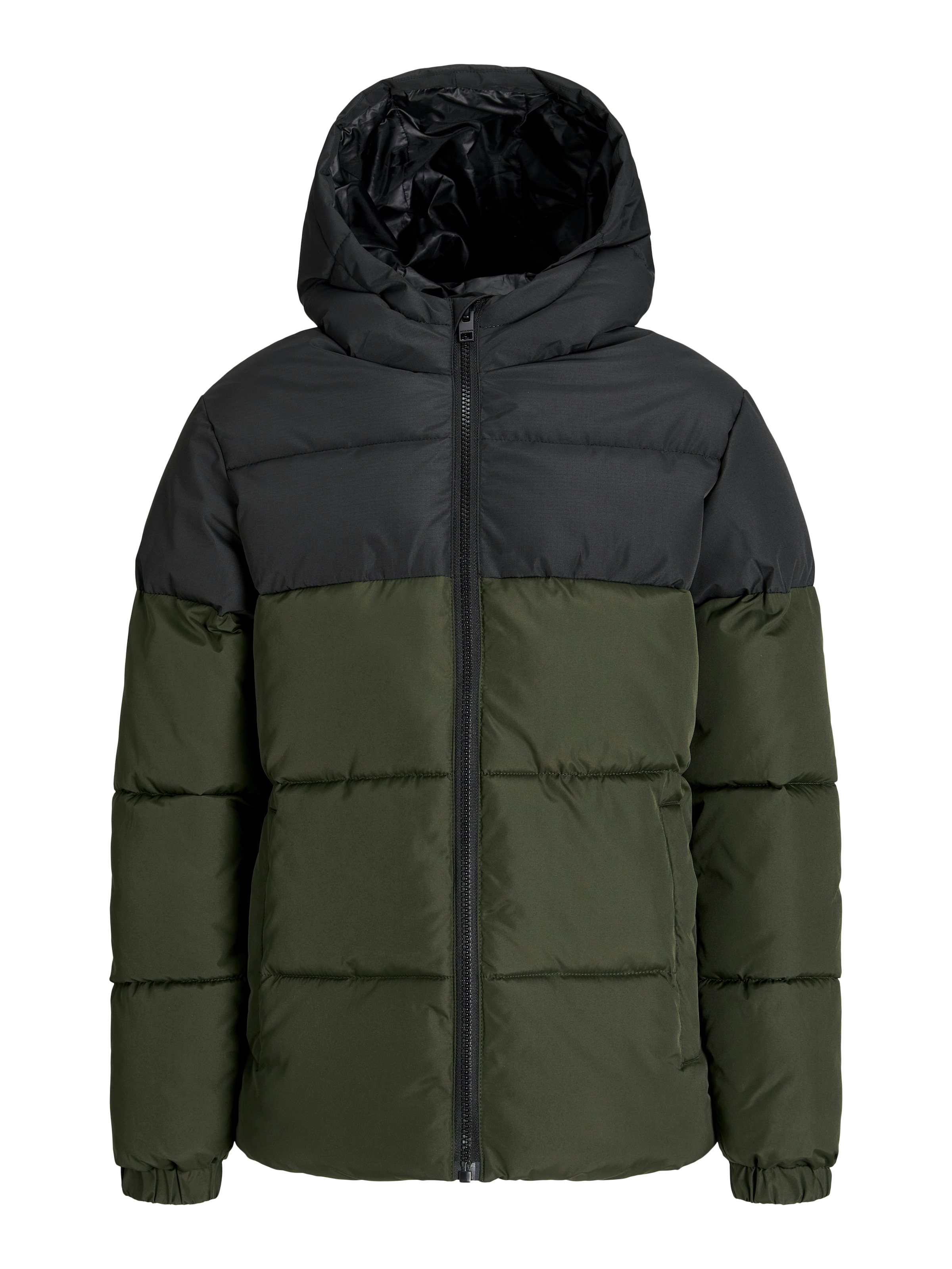 Image of Jack & Jones Junior Steppjacke "JJMAZE PUFFER HOOD JNR" mit Kapuze