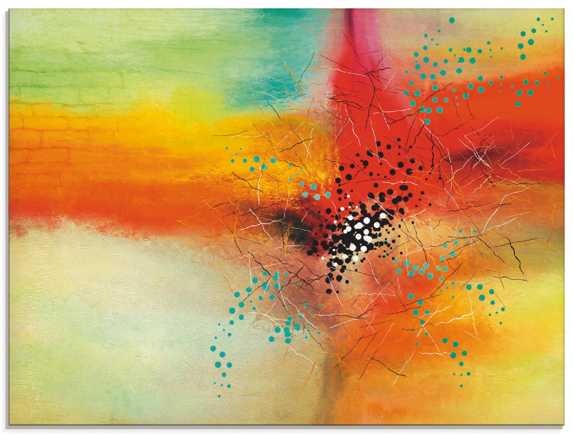 Image of Artland Glasbild »Modern V«, Gegenstandslos, (1 St.) bei Ackermann Versand Schweiz