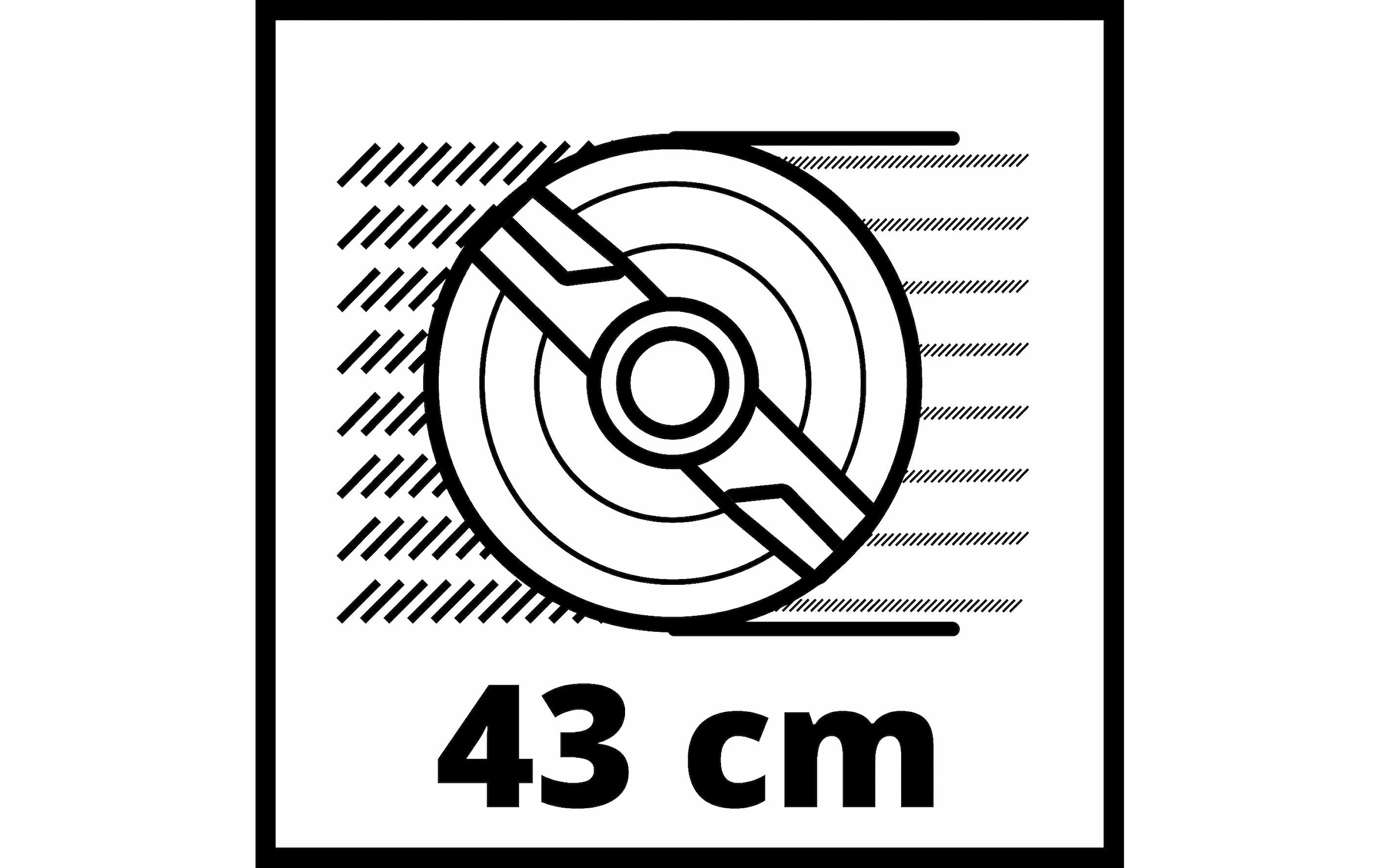 Einhell Akkurasenmäher »GE-CM 36/43 Li M (2 x 4.0Ah)«