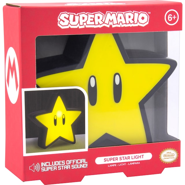 Mario versandkostenfrei Paladone mit »Super Super Dekolicht Sound« auf ♕ Leuchte Star