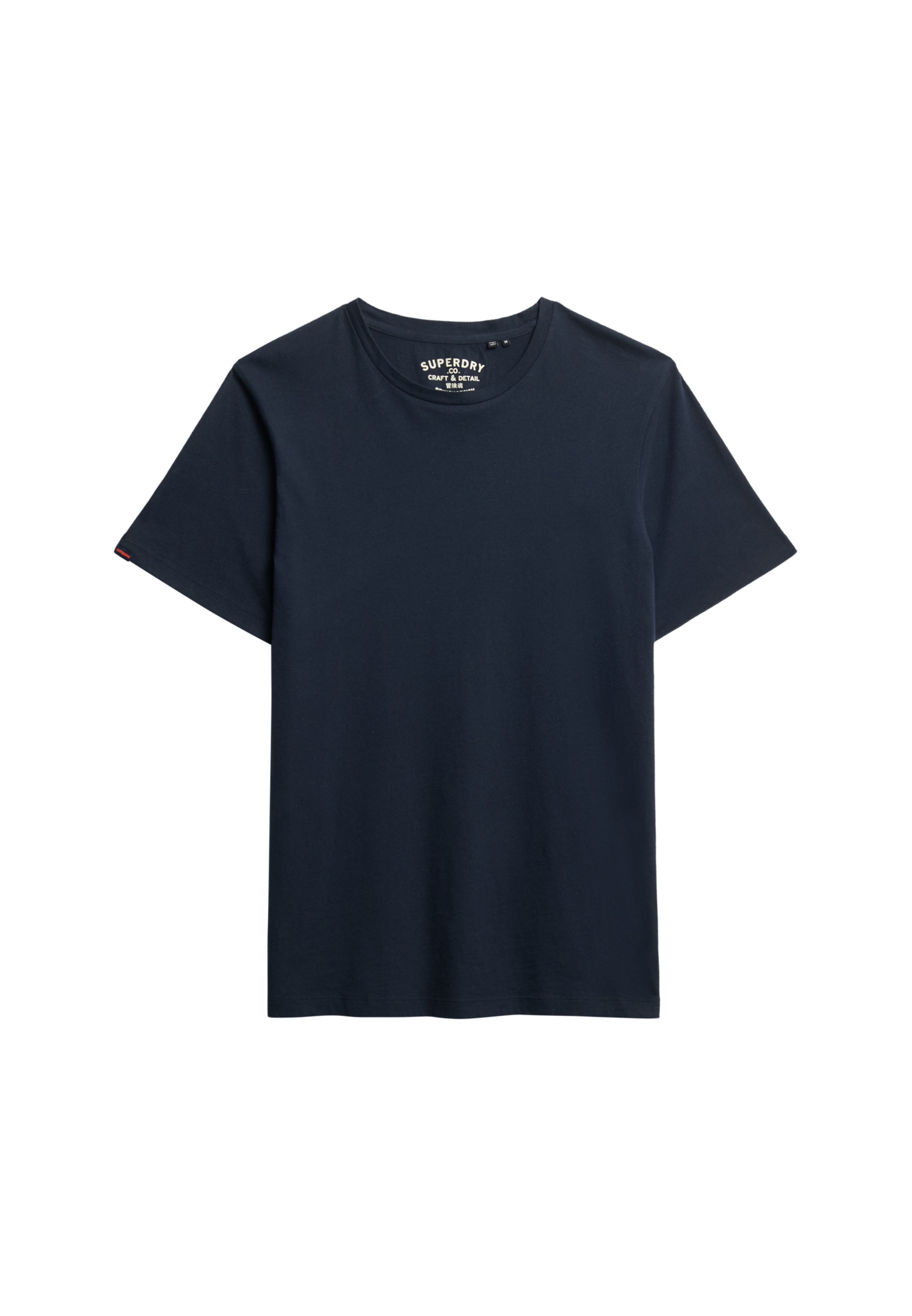 Superdry Rundhalsshirt »CLASSIC ESSENTIAL TEE« Relaxed Fit, aus Baumwolle und Single Jersey, mit Rundhalsausschnitt