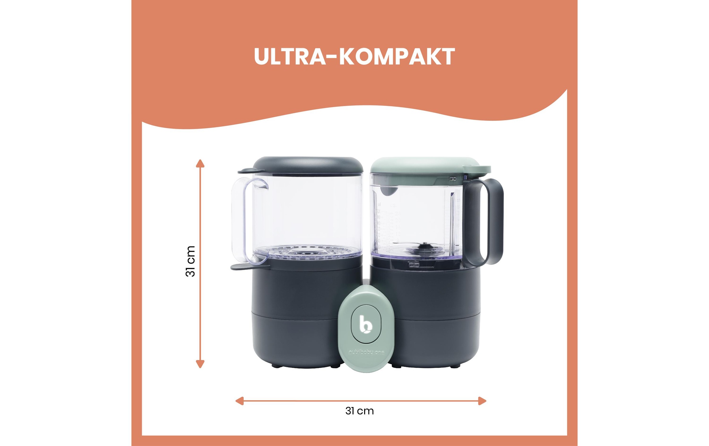 BABYMOOV Handmixer »Nutribaby One«, - W
