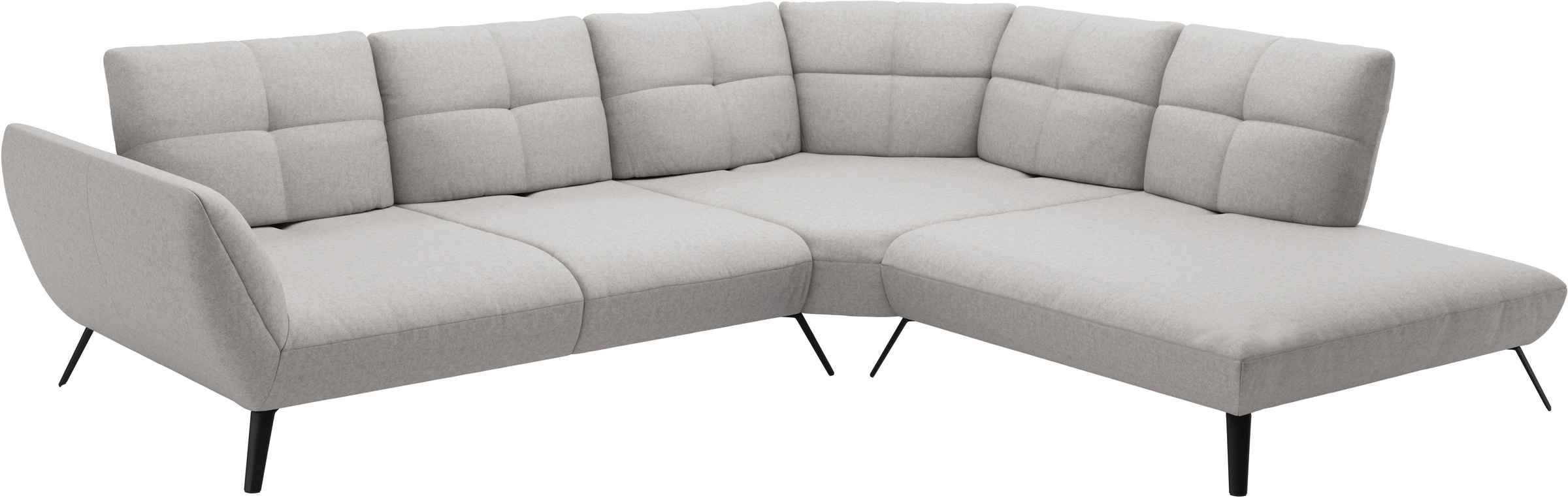 Places of Style Ecksofa »Mikado L-Form«, inkl. Sitztiefenverstellung und Armteilverstellung