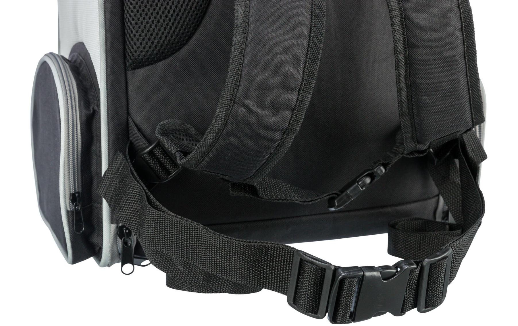 TRIXIE Tiertransporttasche »Chloe 39 × 43 × 27 cm Grau/Schwarz«, bis 8 kg
