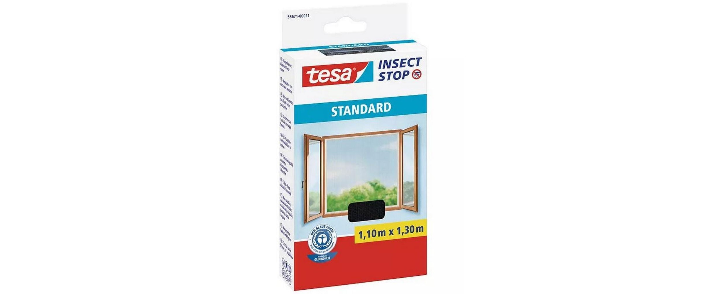 Image of tesa Insektenschutz-Fensterrahmen "Fliegengitter - Set" 3 Stk. tlg.