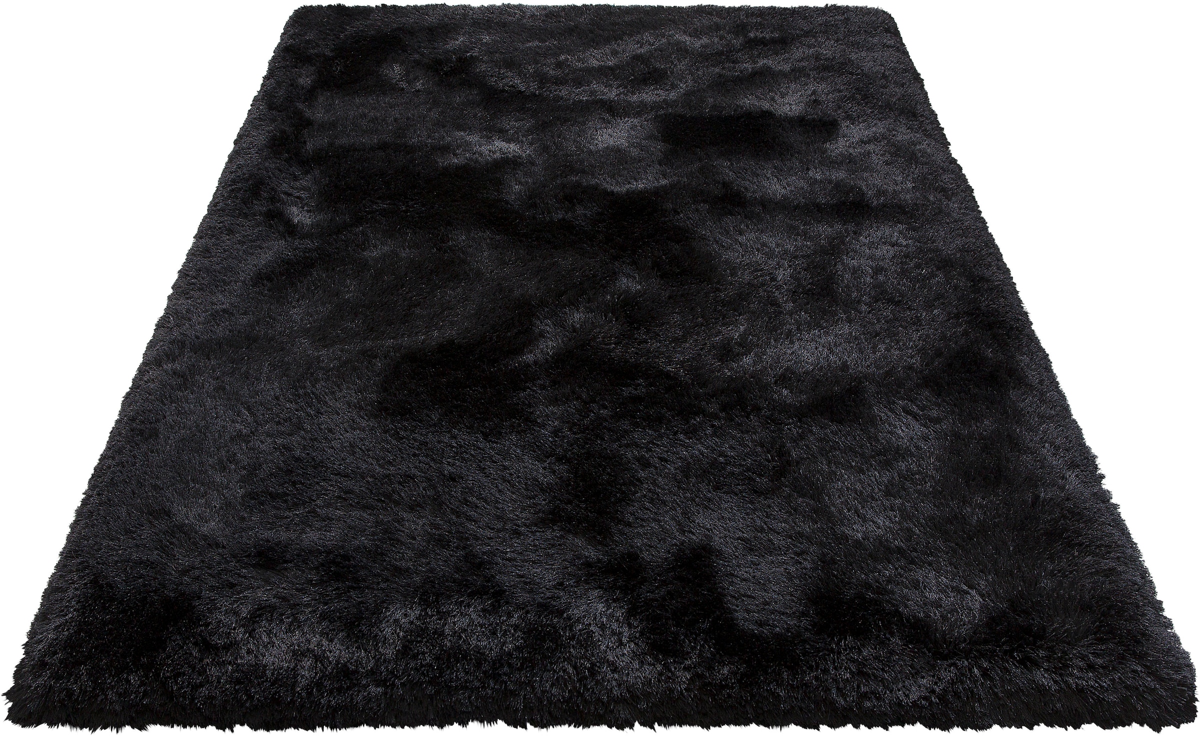 Guido Maria Kretschmer Home&Living Hochflor-Teppich »Micro exclusiv Teppich, sehr hoher Flor, weich durch Mikrofaser«, rechteckig, 78 mm Höhe, sehr weich, flauschig, uni, Wohnzimmer, Schlafzimmer, Kinderzimmer