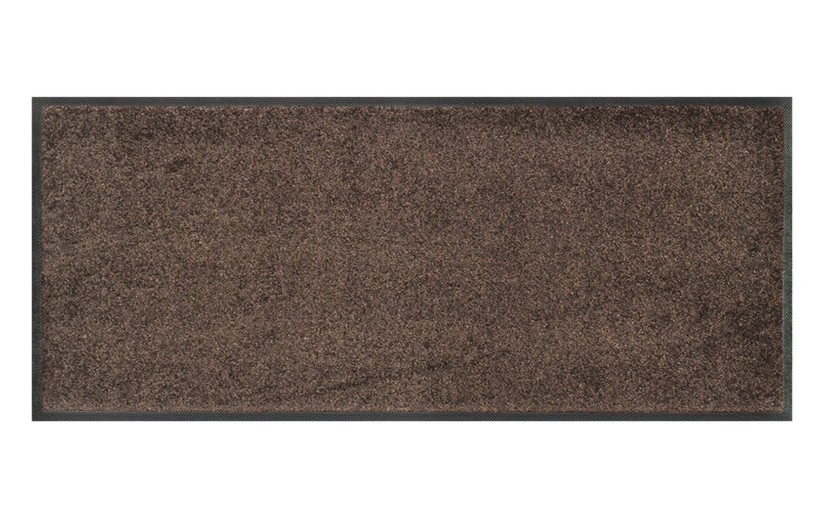 Image of wash+dry by Kleen-Tex Fussmatte "Schuhgrösse Fussmatte, Marroni" quadratisch