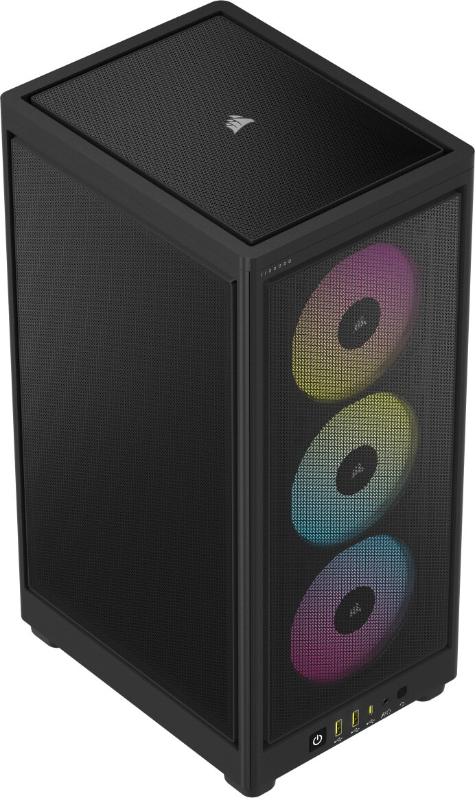 Corsair PC-Gehäuse »iCUE 2000D RGB AIRFLOW Mini-ITX Case, Black«