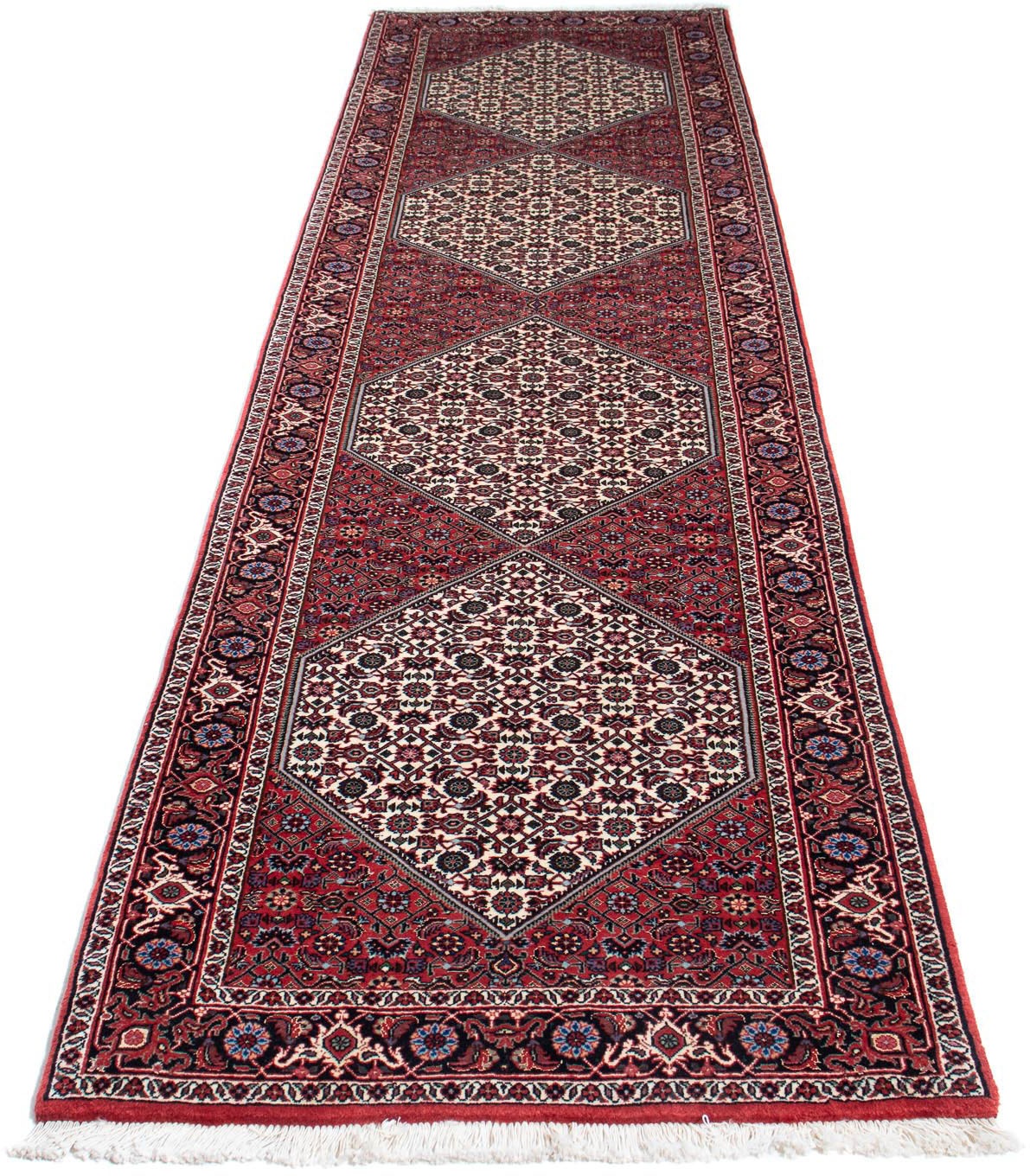 Image of morgenland Hochflor-Läufer »Bidjar Stark Gemustert 297 x 86 cm«, rechteckig, 1,5 mm Höhe, Unikat mit Zertifikat bei Ackermann Versand Schweiz