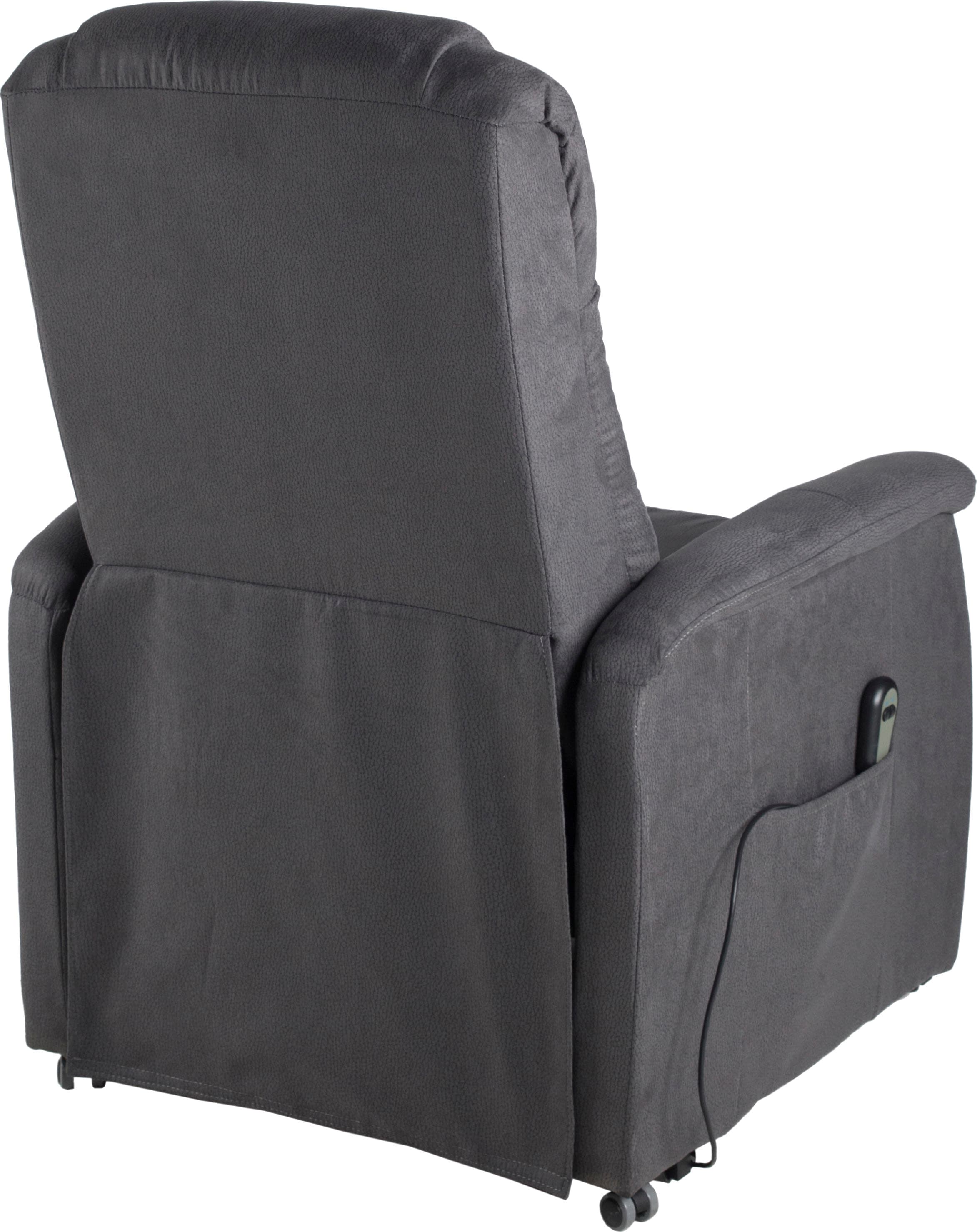 Duo Collection Fauteuil TV »Delphi mit elektrischer Aufstehhilfe« fonction relaxation et ressorts ensachés avec suspension à lames en acier