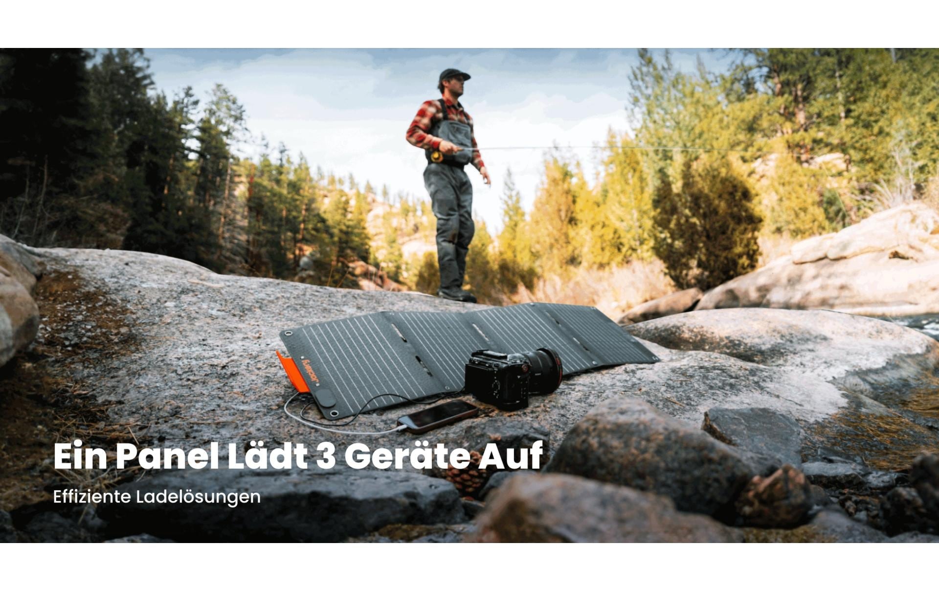 Jackery Solarmodul »Solar Saga 40 40 W« Tragbares Mini‑Solarmodul