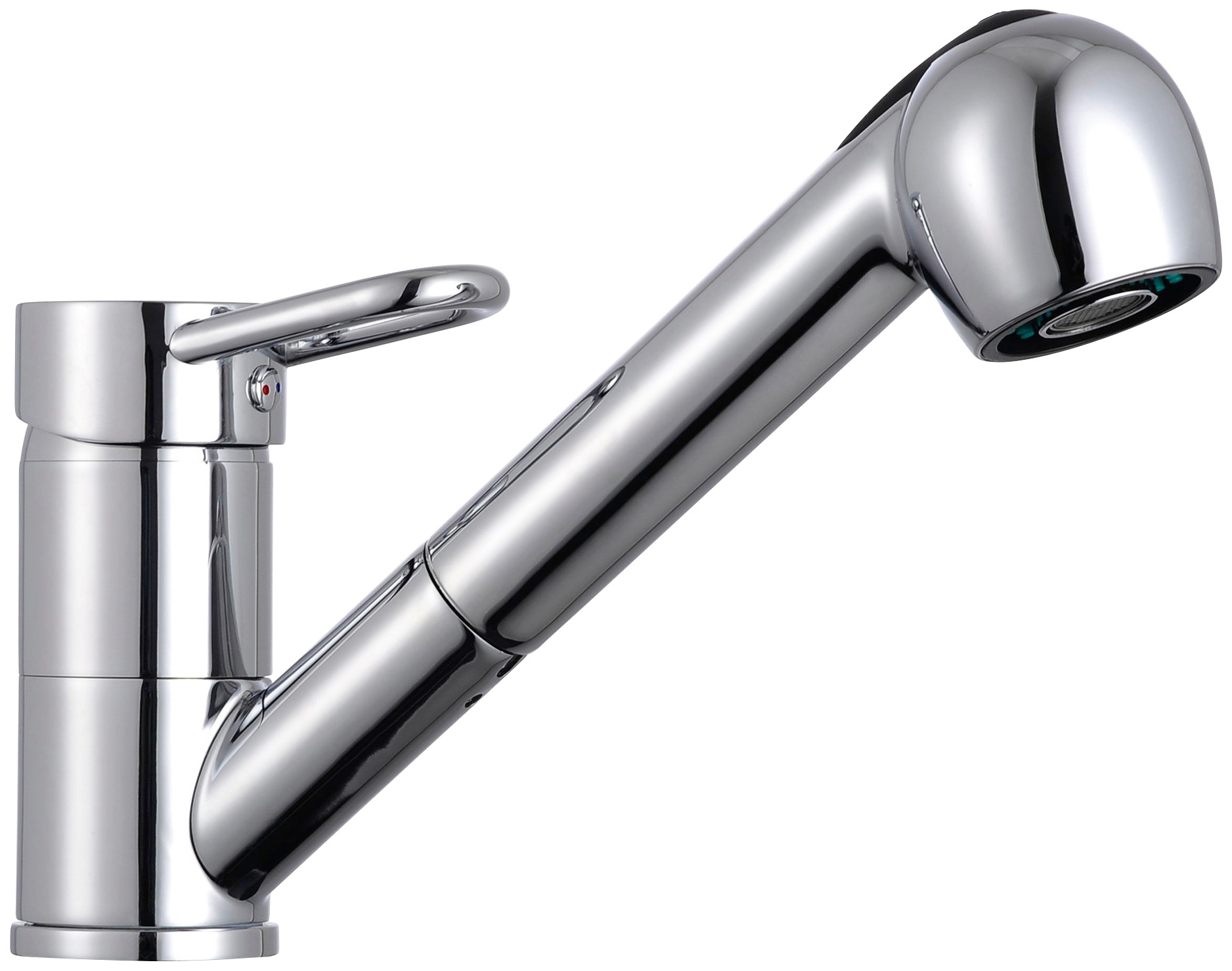 Image of Eyckhaus kitchen & cooking Spültischarmatur »Birte«, mit Geschirrbrause, Wasserhahn Küche ausziehbar in Chrom, Hochdruck bei Ackermann Versand Schweiz