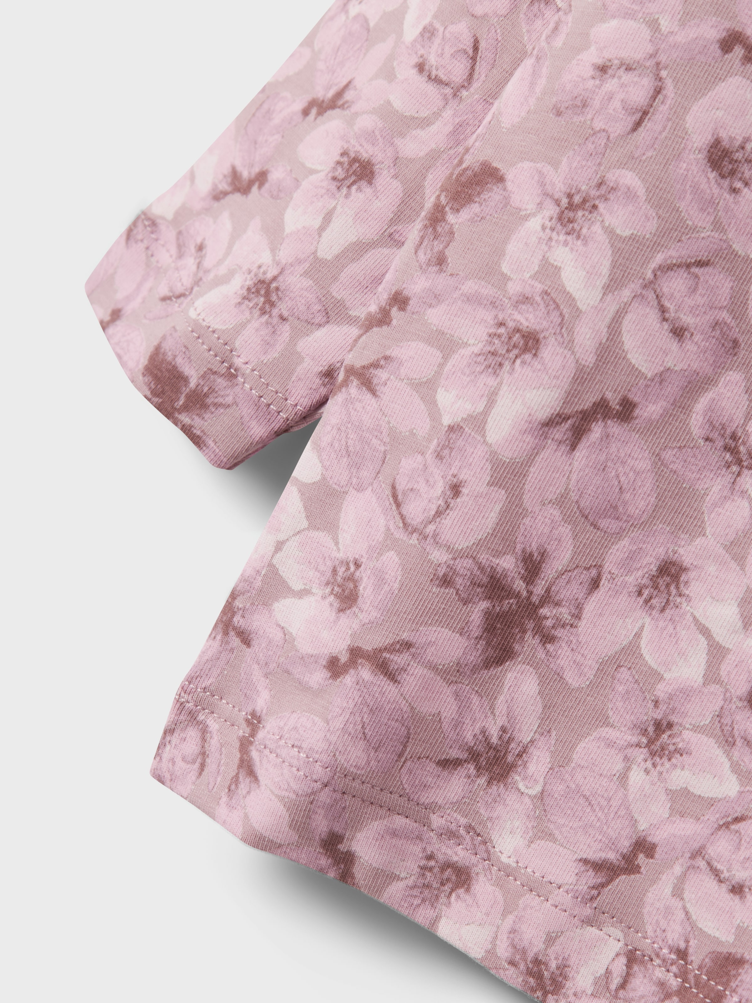 Name It Schlafanzug »NMFNIGHTSET MAUVE FLOWER NOOS«, (Set, 2 tlg.), mit tollem Blumen-Allover im Oberteil