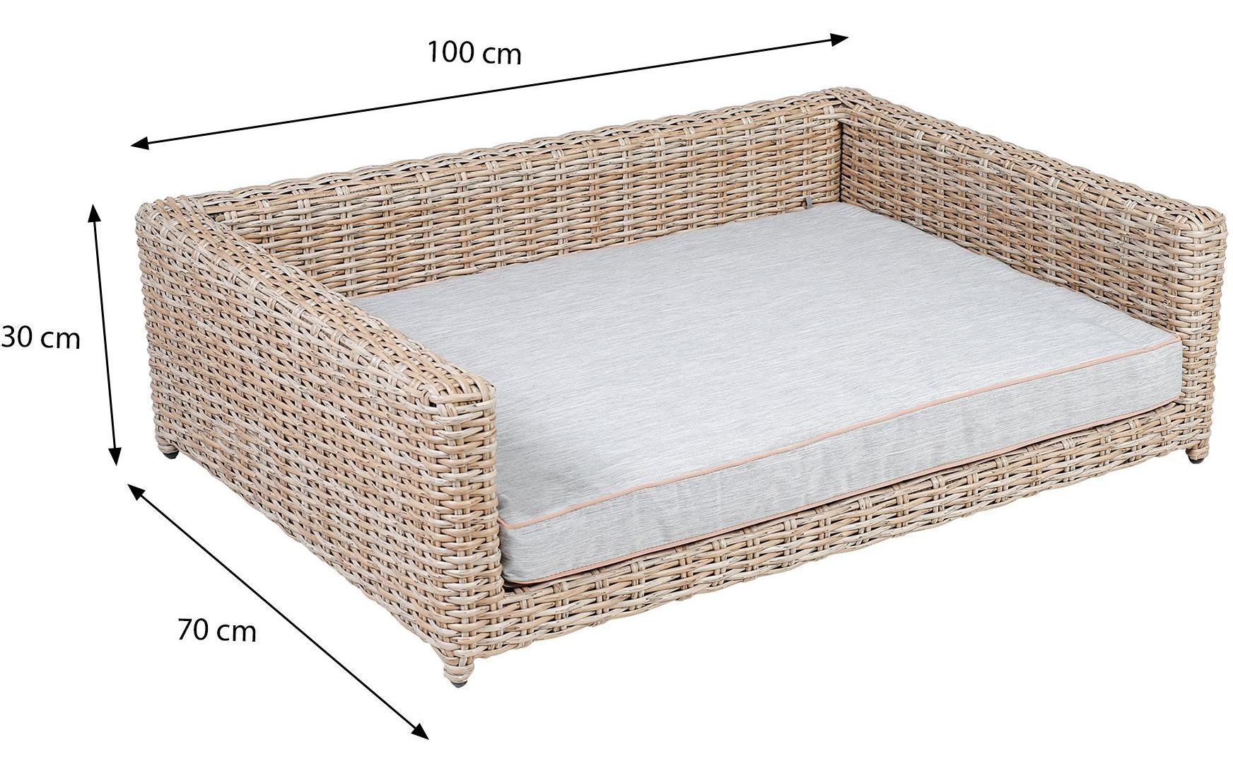 Greemotion Tiersofa »Rattan«, Polyester