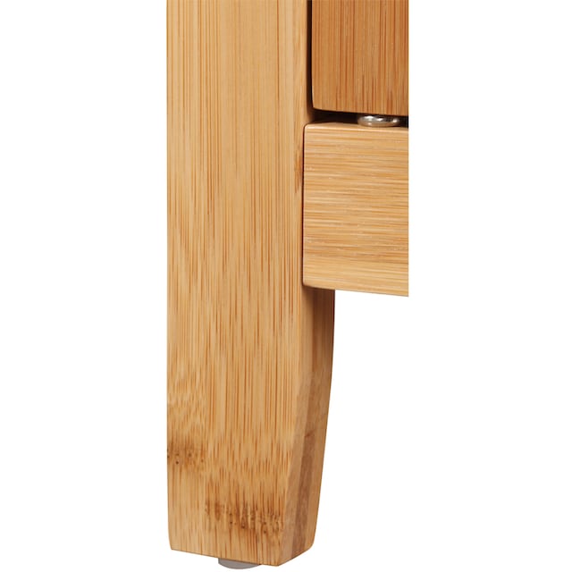 welltime Waschbeckenunterschrank »Bambus«, Breite 67 cm bequem kaufen