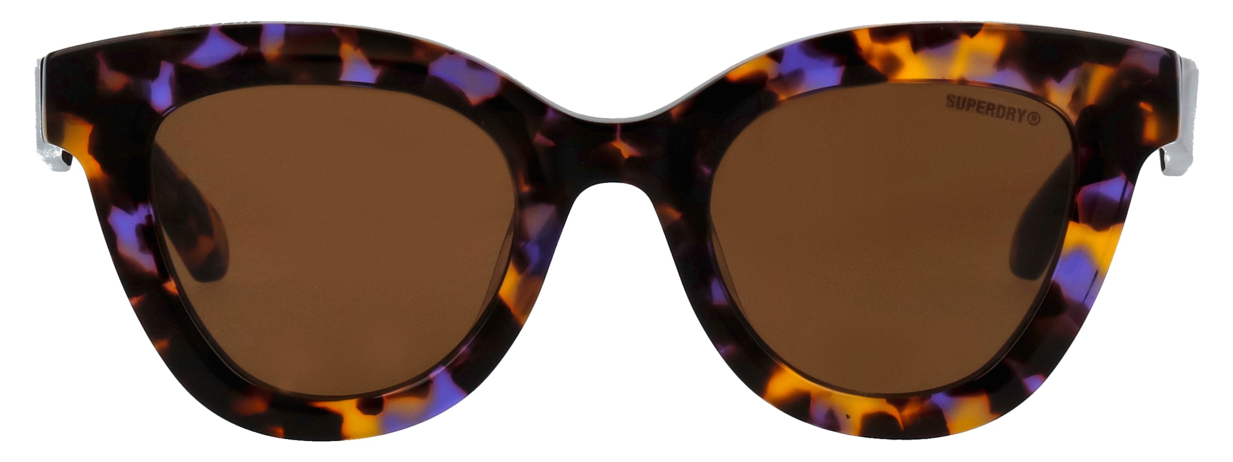 Superdry Sonnenbrille »Modell 996096« Form CatEye, Logoschriftzug auf Bügel, Kunststofffassung