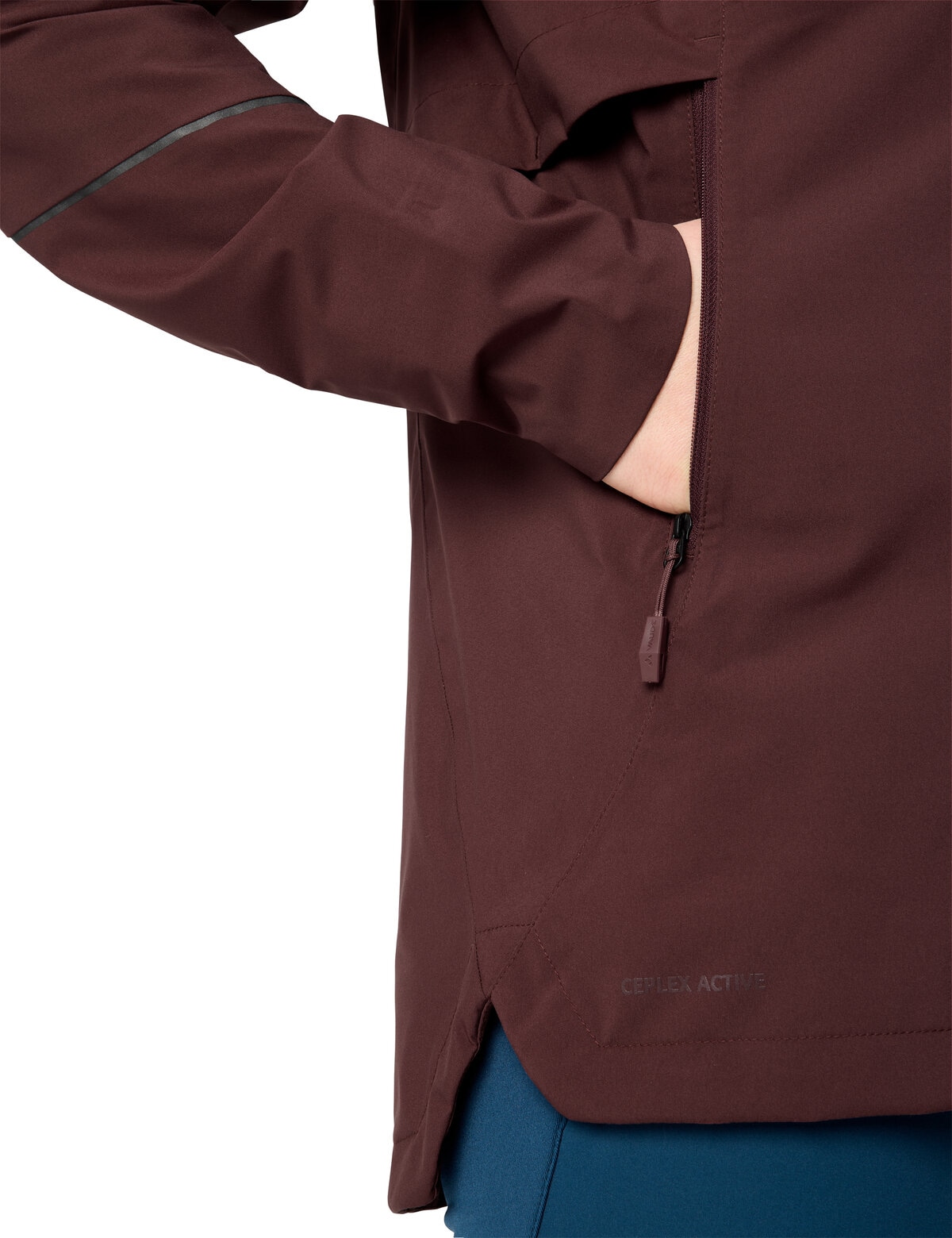 VAUDE 3-in-1-Funktionsjacke »WOMEN'S YARAS 3IN1 JACKET II« 2 Stk. tlg. für Radsport, wasserabweisende Reissverschlüsse, mit Lyocell-Fasern