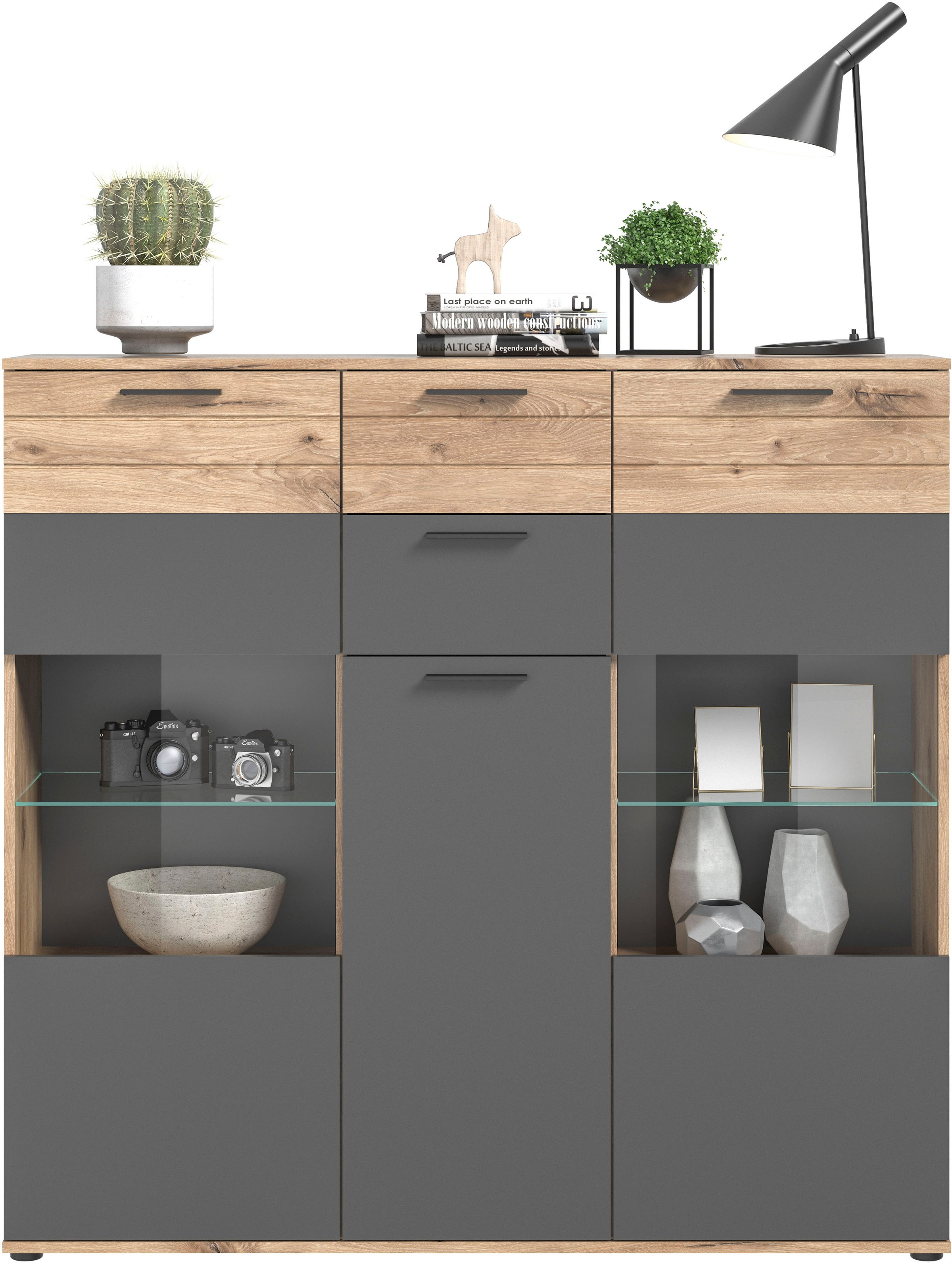Image of Home affaire Highboard "Riga" Breite 40 cm