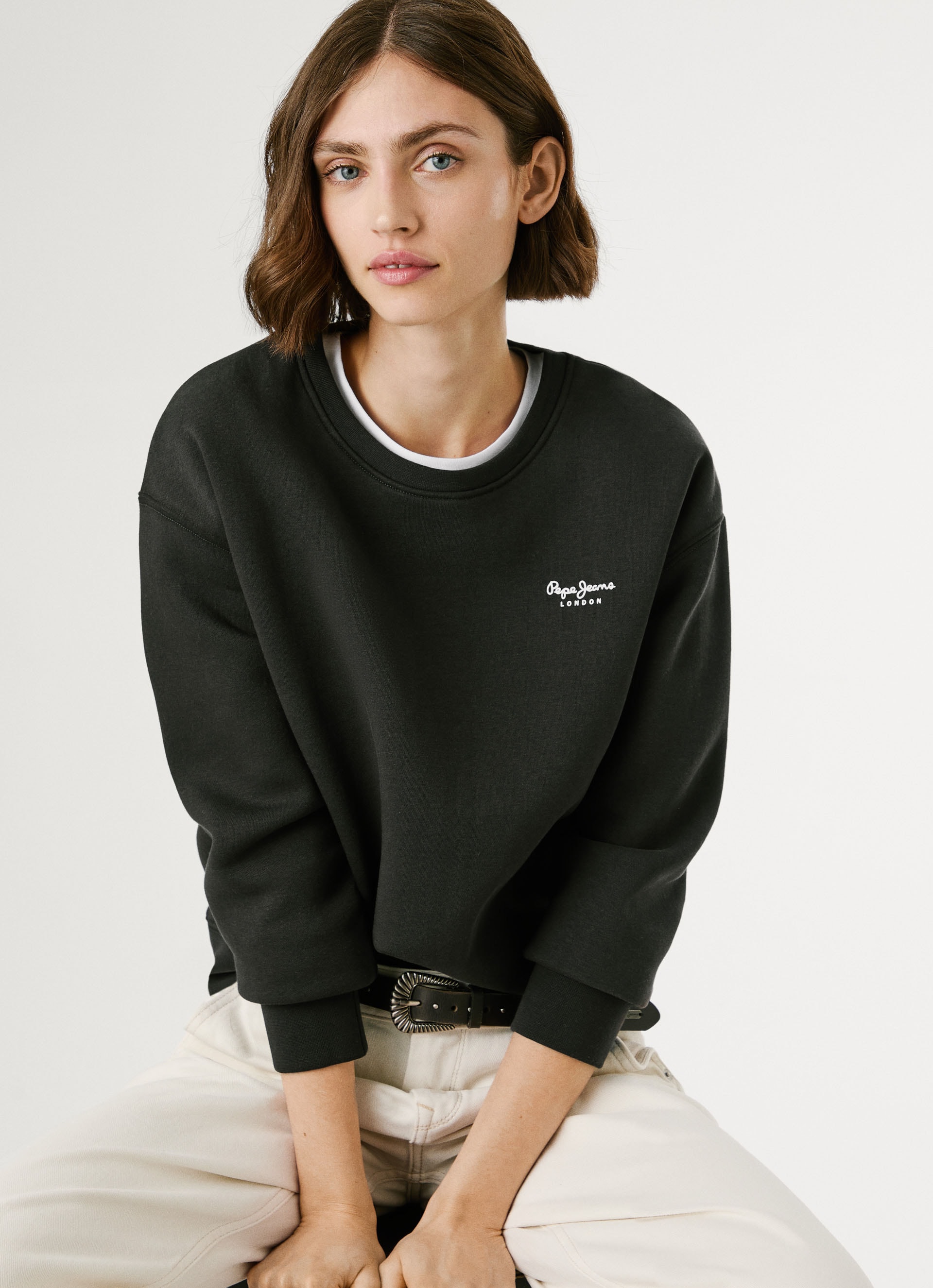 Pepe Jeans Sweatshirt »BABI«, mit Rundhals und Logo
