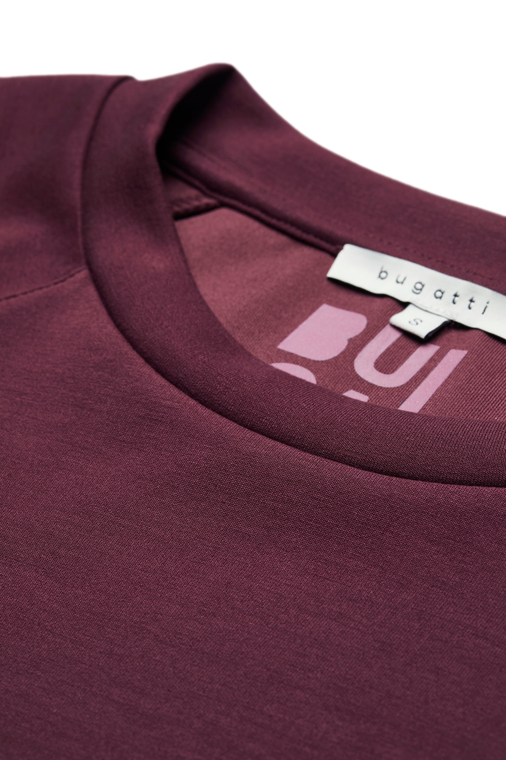 bugatti Sweatshirt, aus elastischer Modalware
