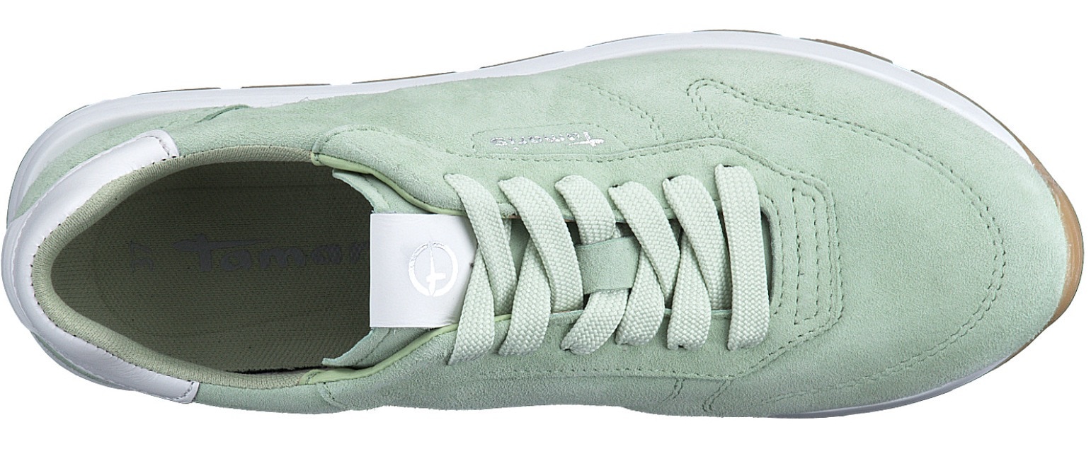 Tamaris Sneaker, mit Wechselfussbett, Freizeitschuh, Halbschuh, Schnürschuh