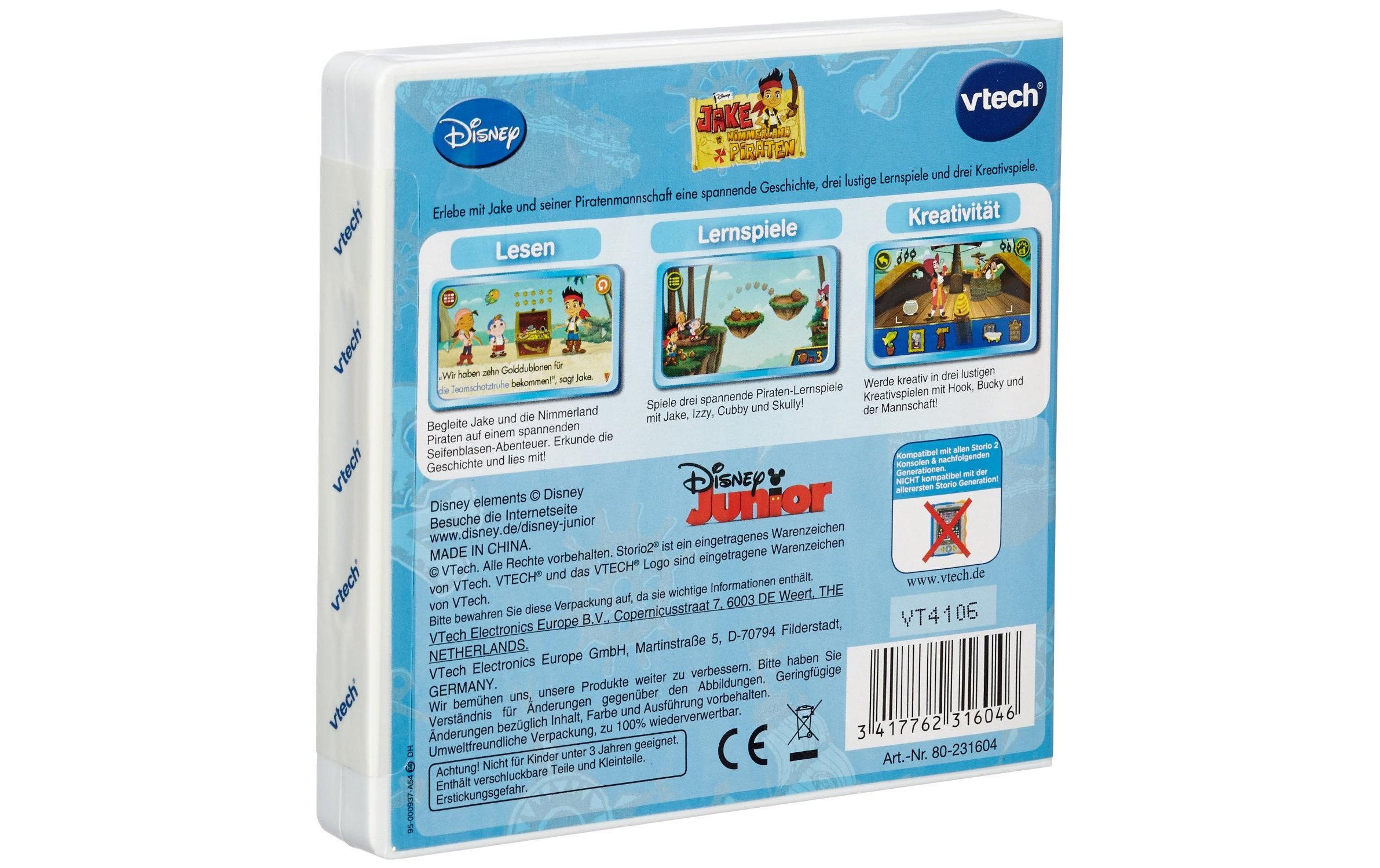 Vtech® Spielesoftware »Jacke und die Nimmerland Piraten«, vtech, Standard Edition