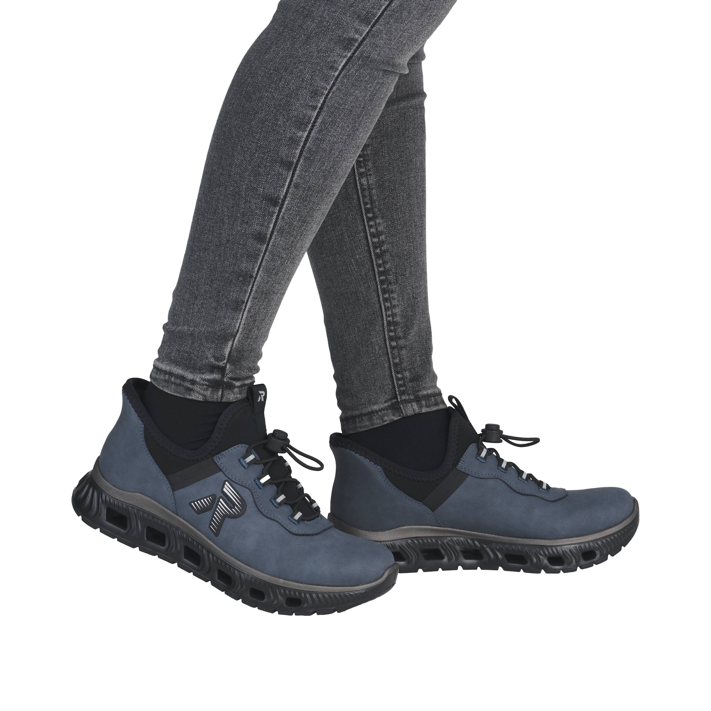 Rieker Slip-On Sneaker »Ready2GO«  Schlupfschuh, Halbschuh, Freizeitsneaker mit Schnellverschluss