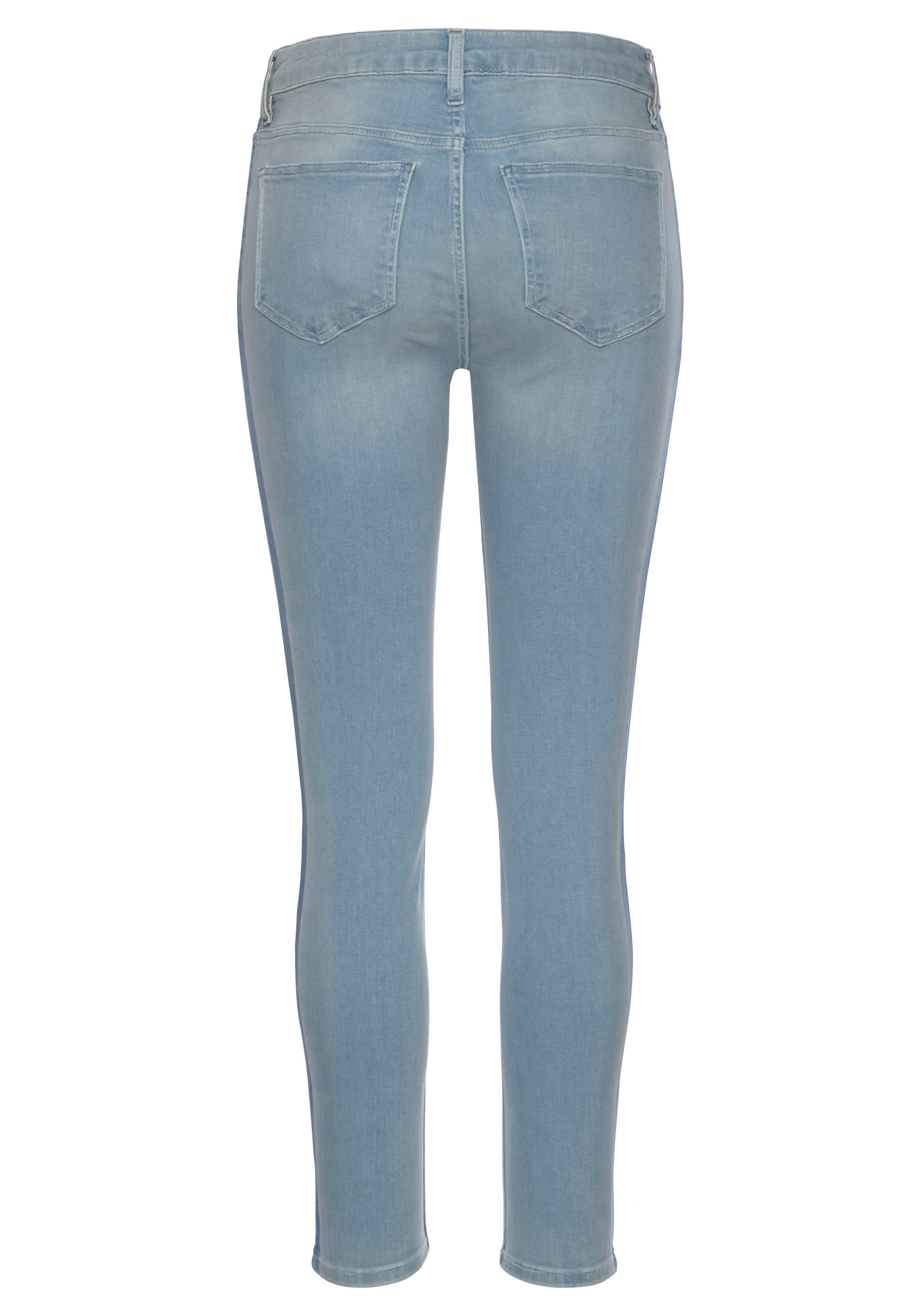 Buffalo Skinny-fit-Jeans, mit seitlichem Streifen