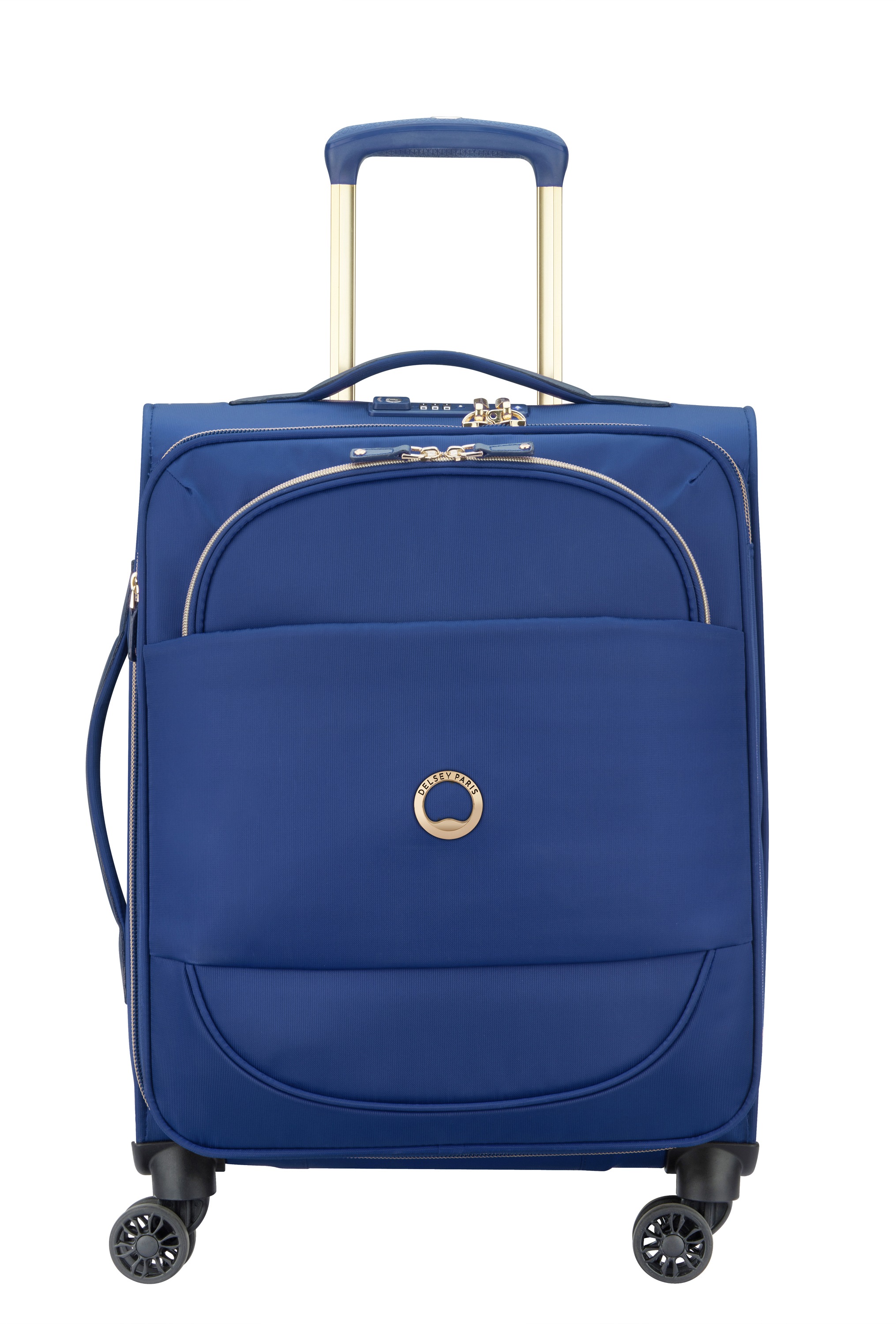 Image of Delsey Weichgepäck-Trolley »Montrouge, 55 cm, Blue«, 4 Rollen bei Ackermann Versand Schweiz