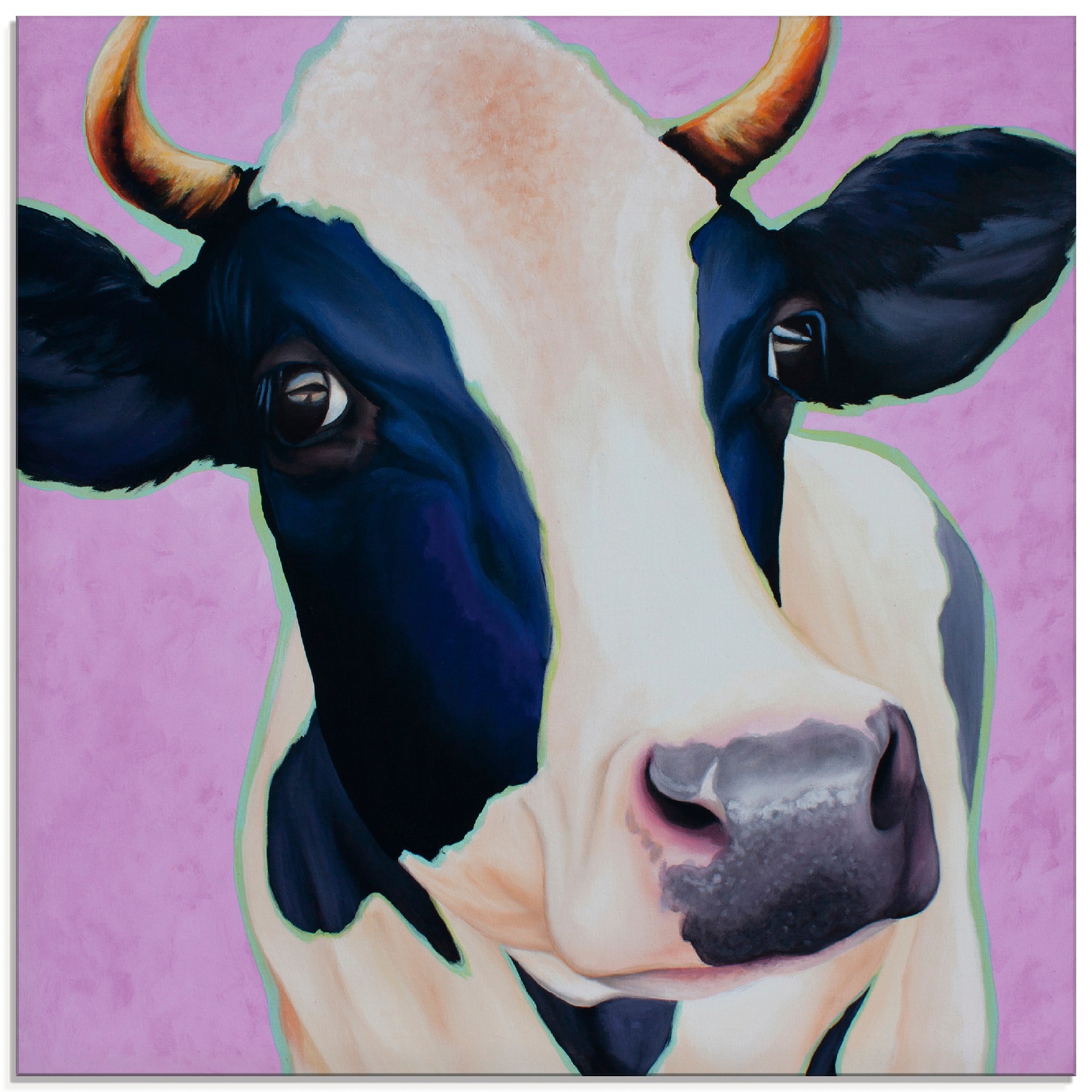 Image of Artland Glasbild »Kuh Josefine«, Haustiere, (1 St.) bei Ackermann Versand Schweiz