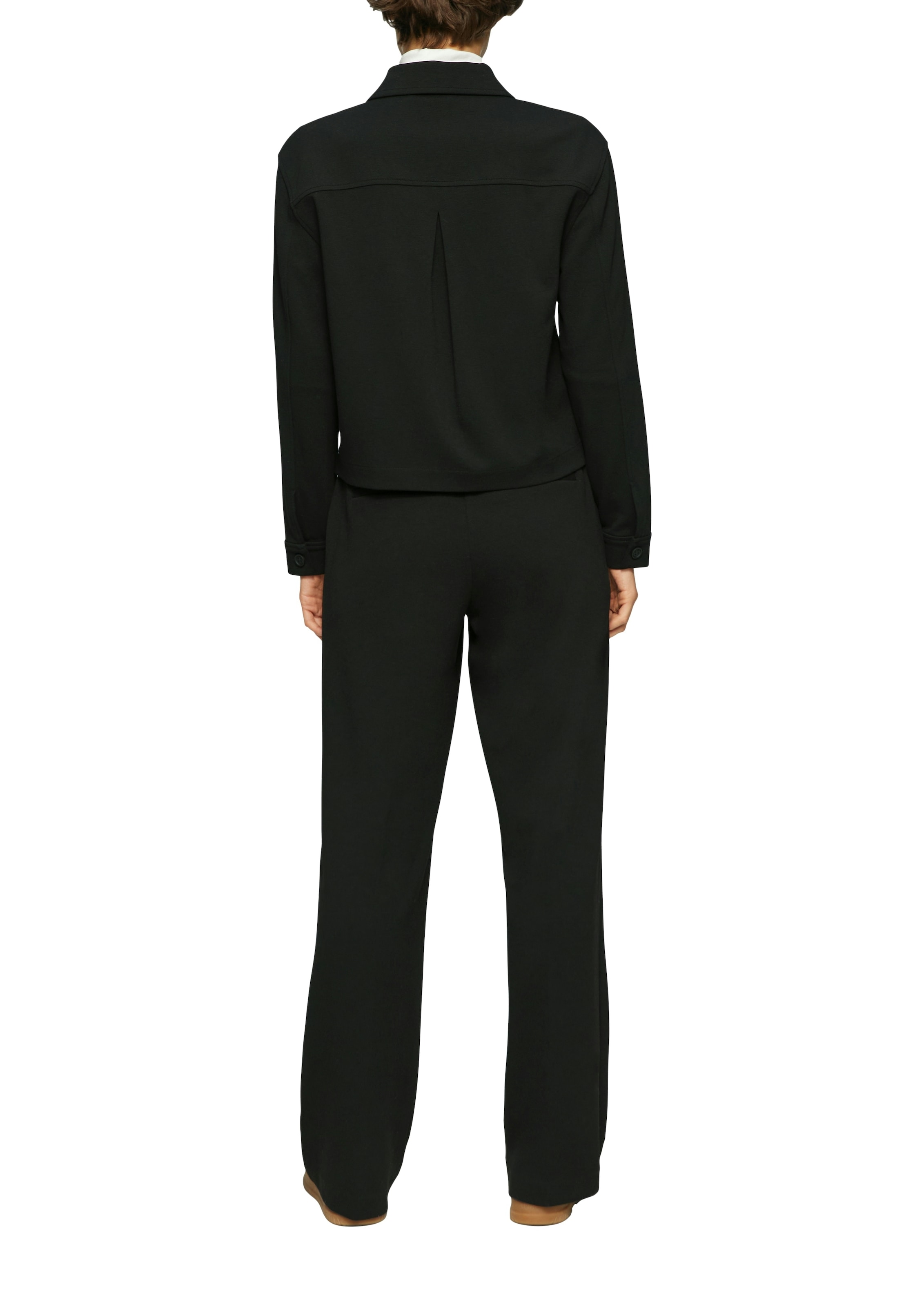 s.Oliver Pantalon en jersey  en jersey structuré