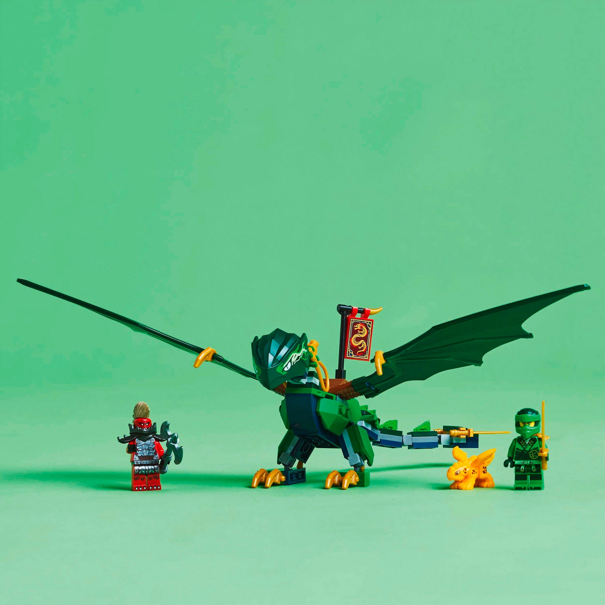LEGO® Pions de construction »Lloyds grüner Walddrache (71829), LEGO Ninjago« Made in Europe