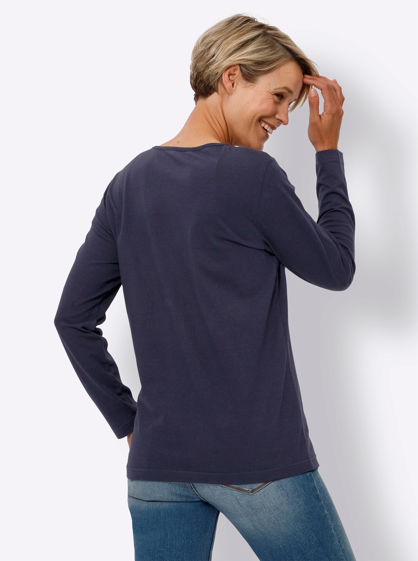 Classic Basics Langarmshirt »Langarm-Shirt«, (1 tlg.)