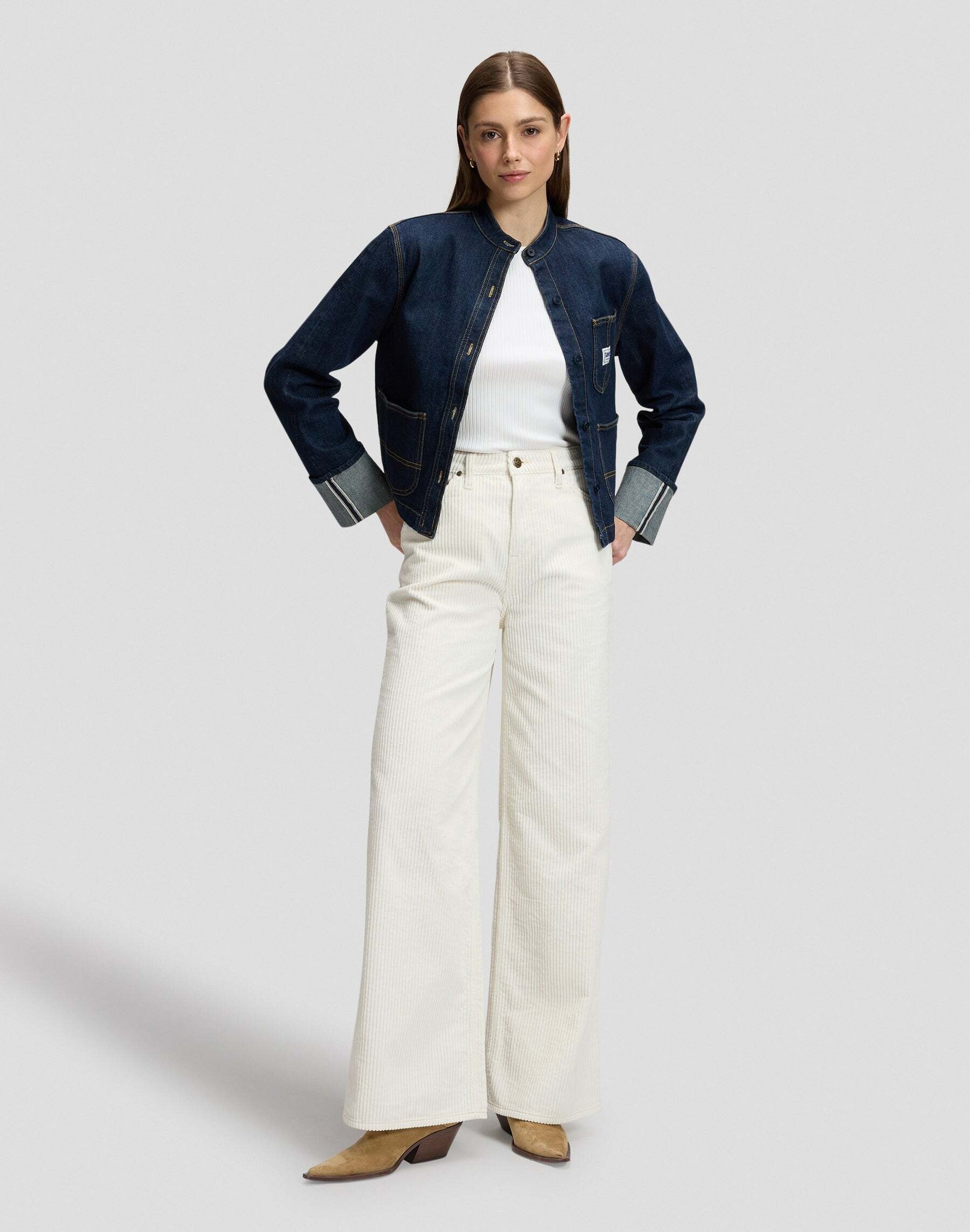 Lee® Jeansbluse »Lee Jeanshemd Selvedge«