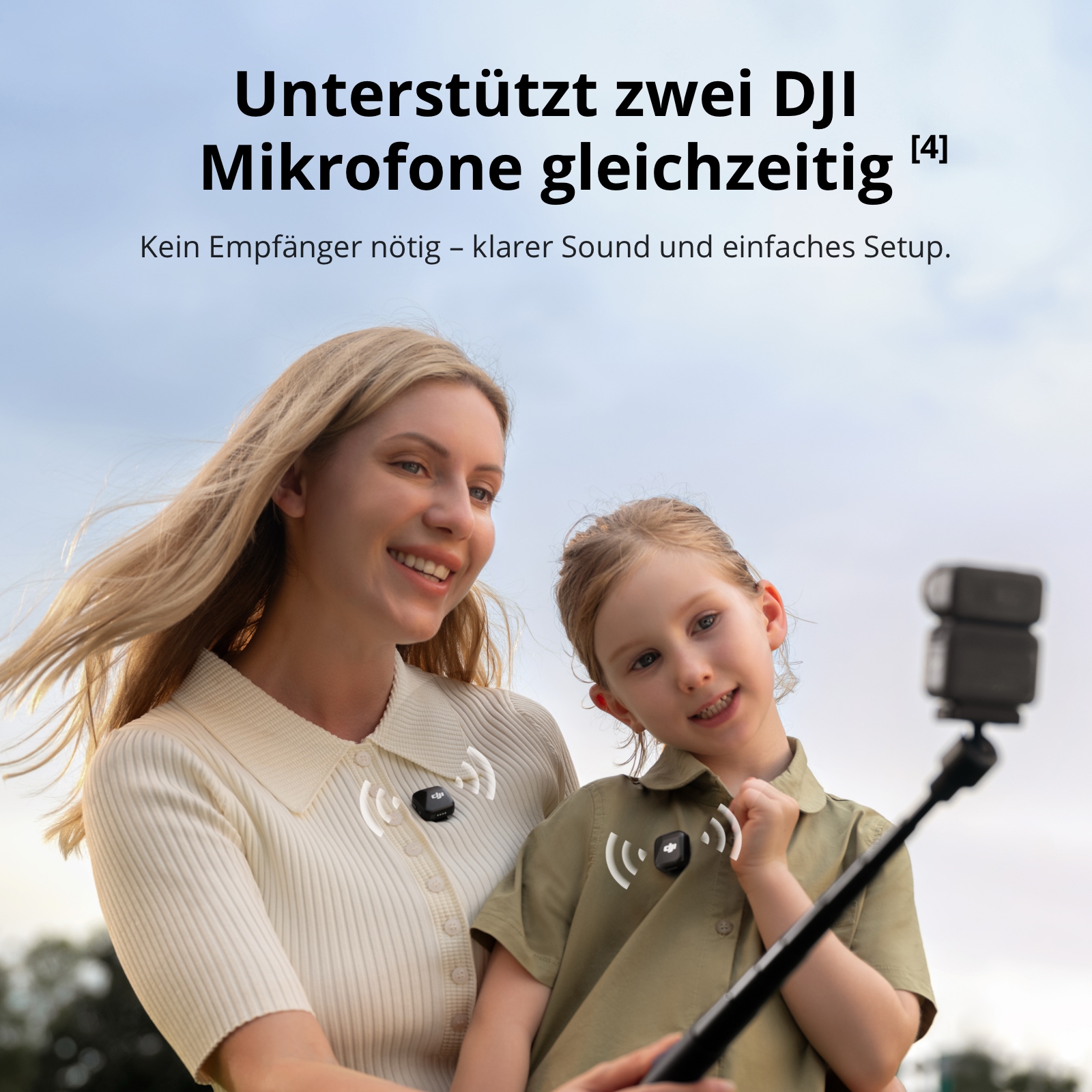 DJI Caméscope »DJI Osmo Nano Standard Combo (128GB)« 4K Ultra HD