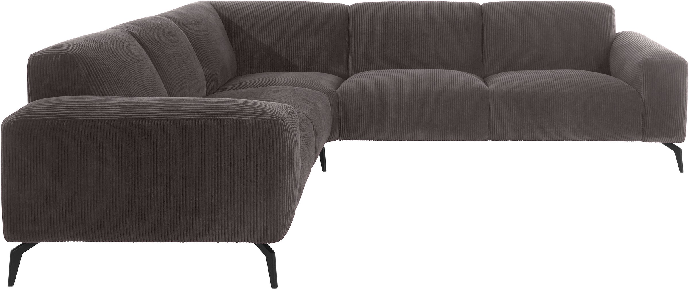 Image of andas Ecksofa »Drobak«, mit Wellenunterfederung und Cord Bezug bei Ackermann Versand Schweiz