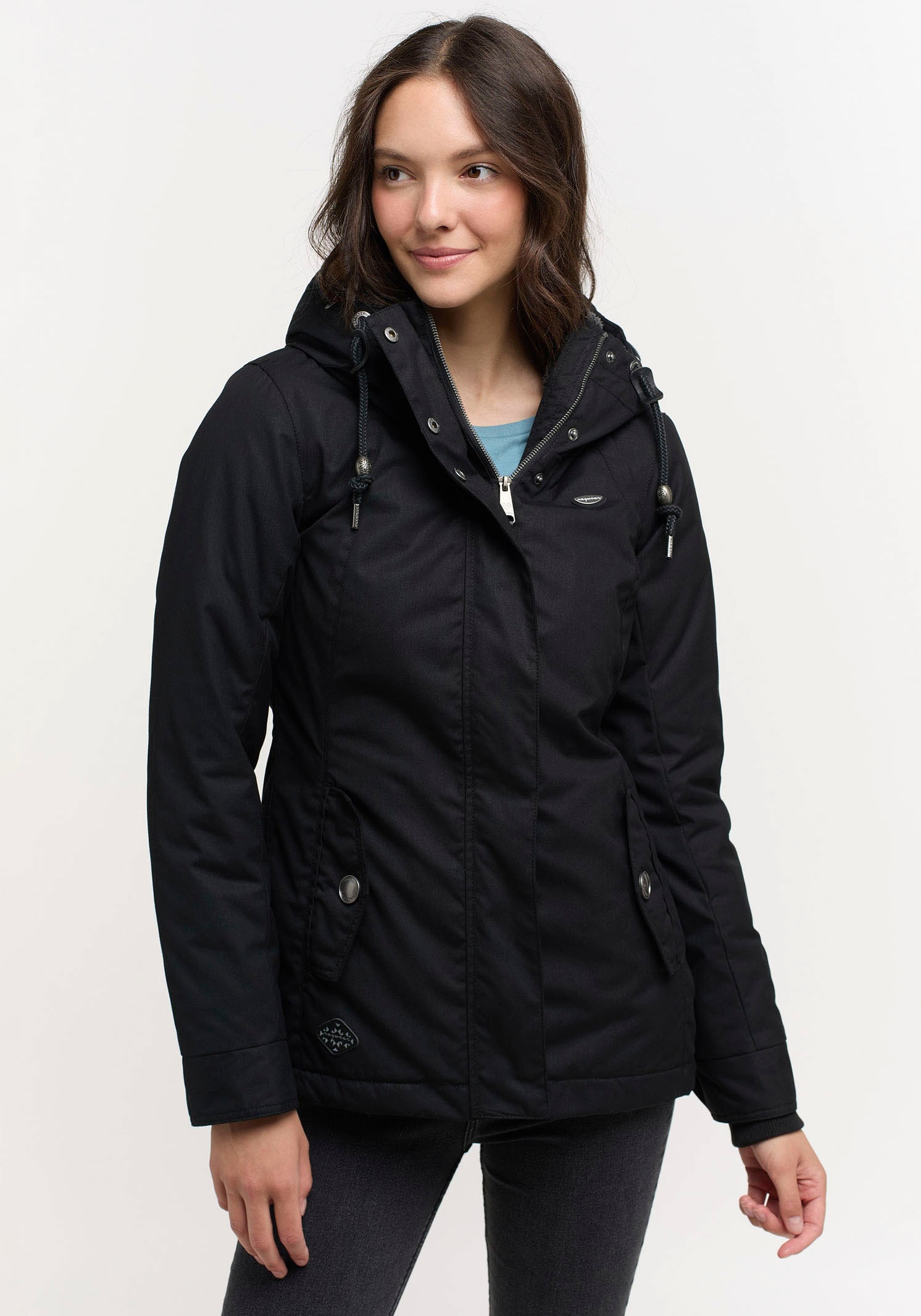 Ragwear Outdoorjacke »Jacke MONADDE«, mit Kapuze, Winter Funktionsparka