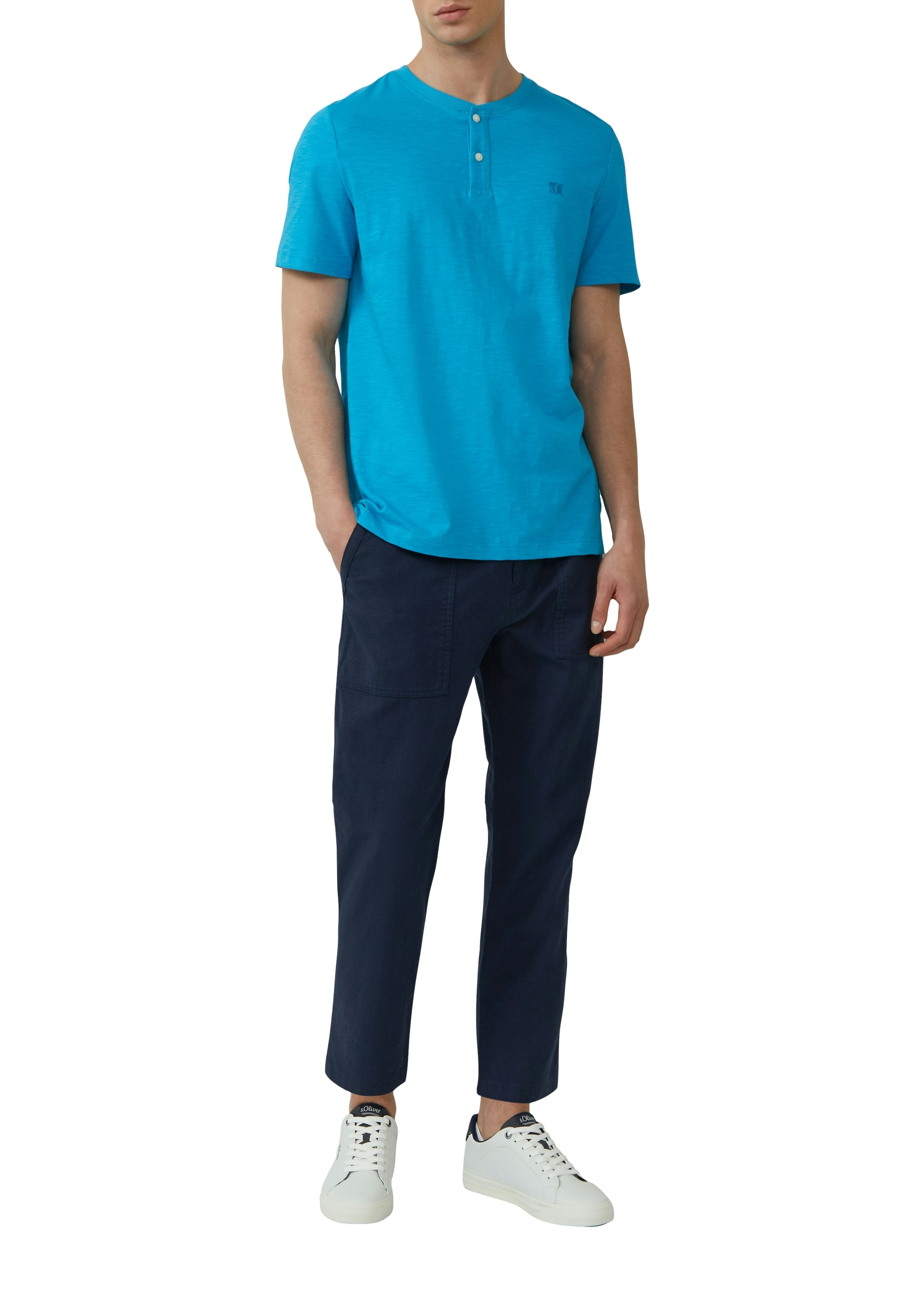s.Oliver T-Shirt mit Logo Print