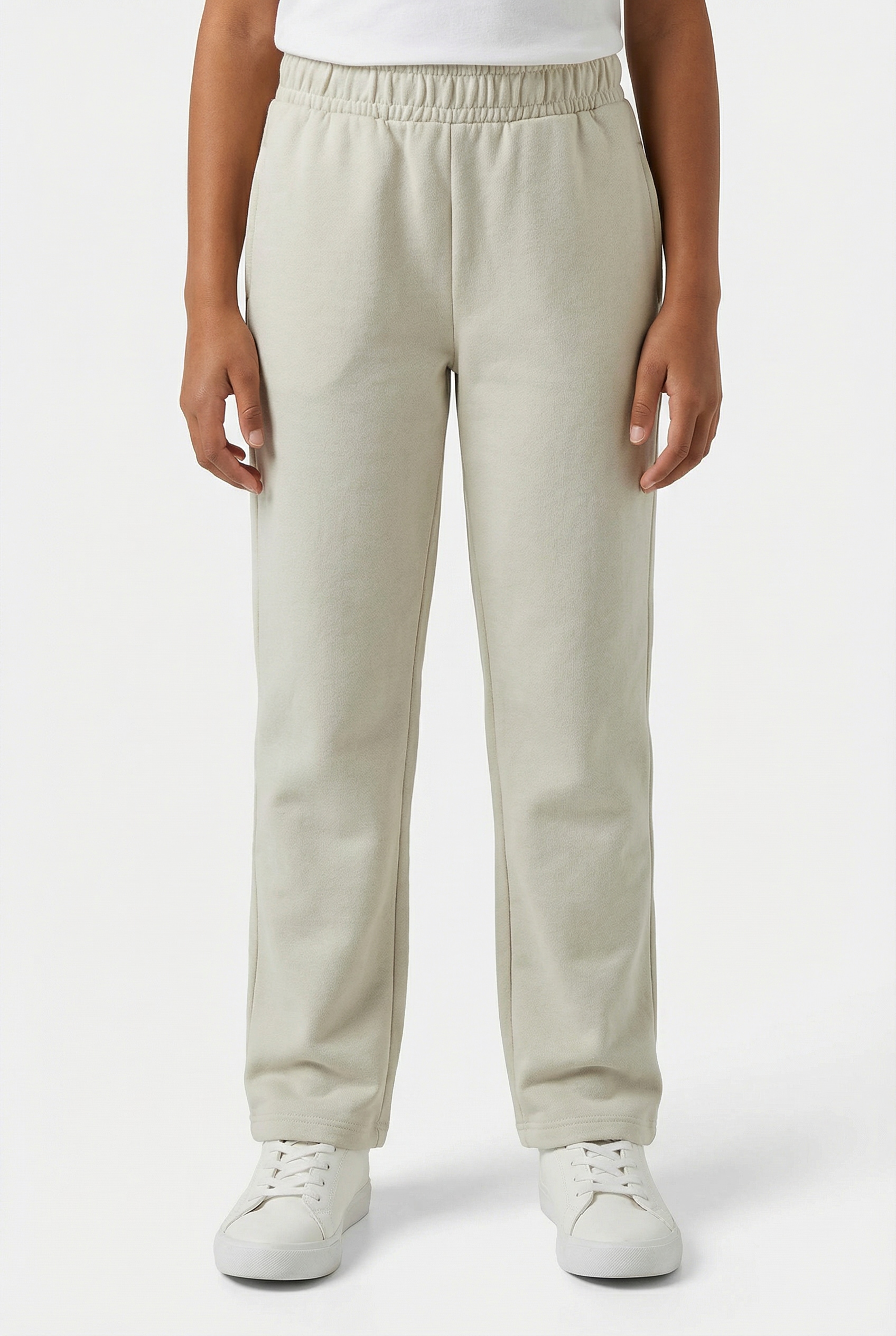 Name It Pantalon sweat »NKFMILLE für Mädchen mit geradem Bein und elastischem Bund«  regular fit, Sweatware, elastischer Bund