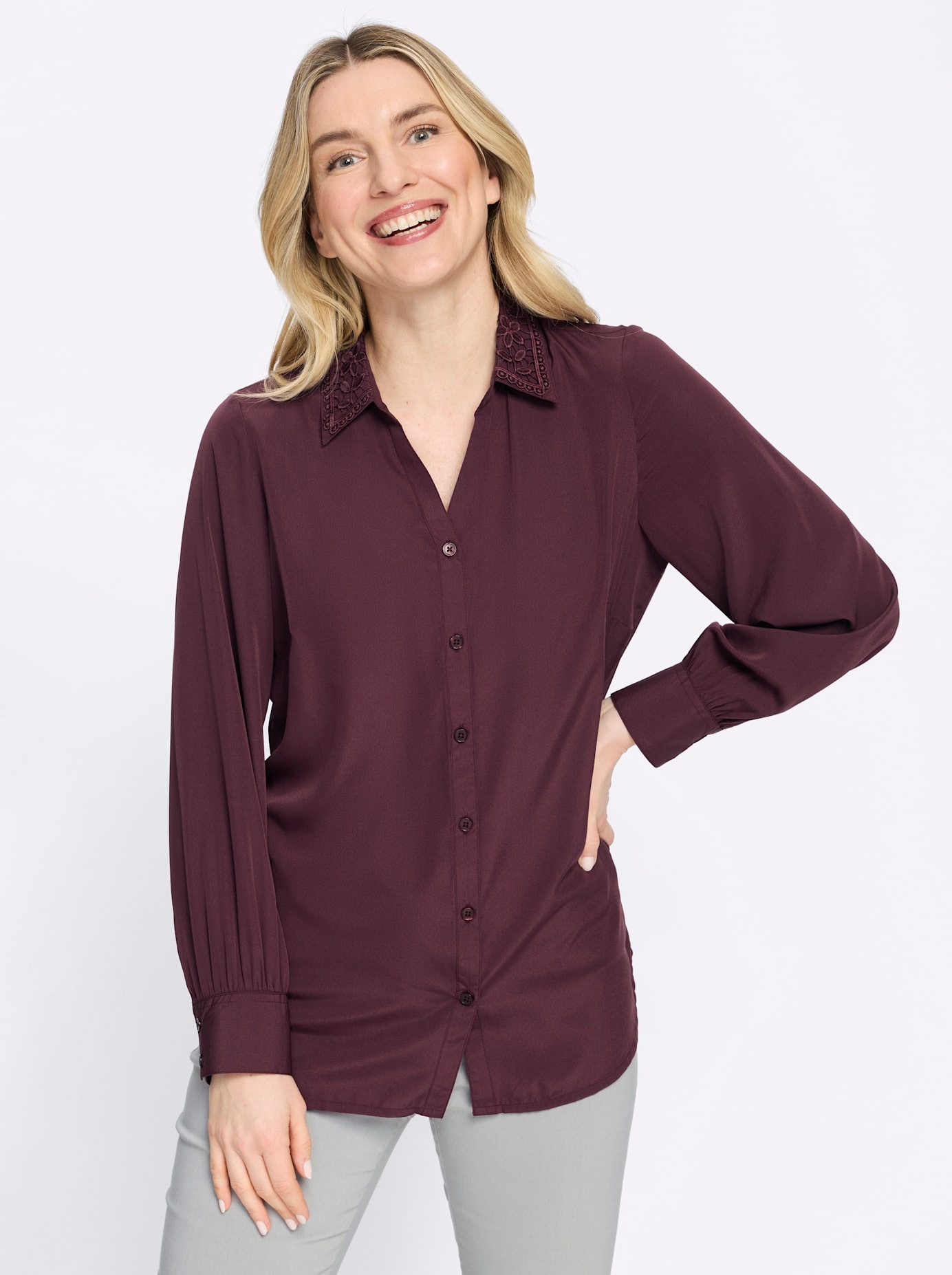 Classic Basics Blouse en dentelle