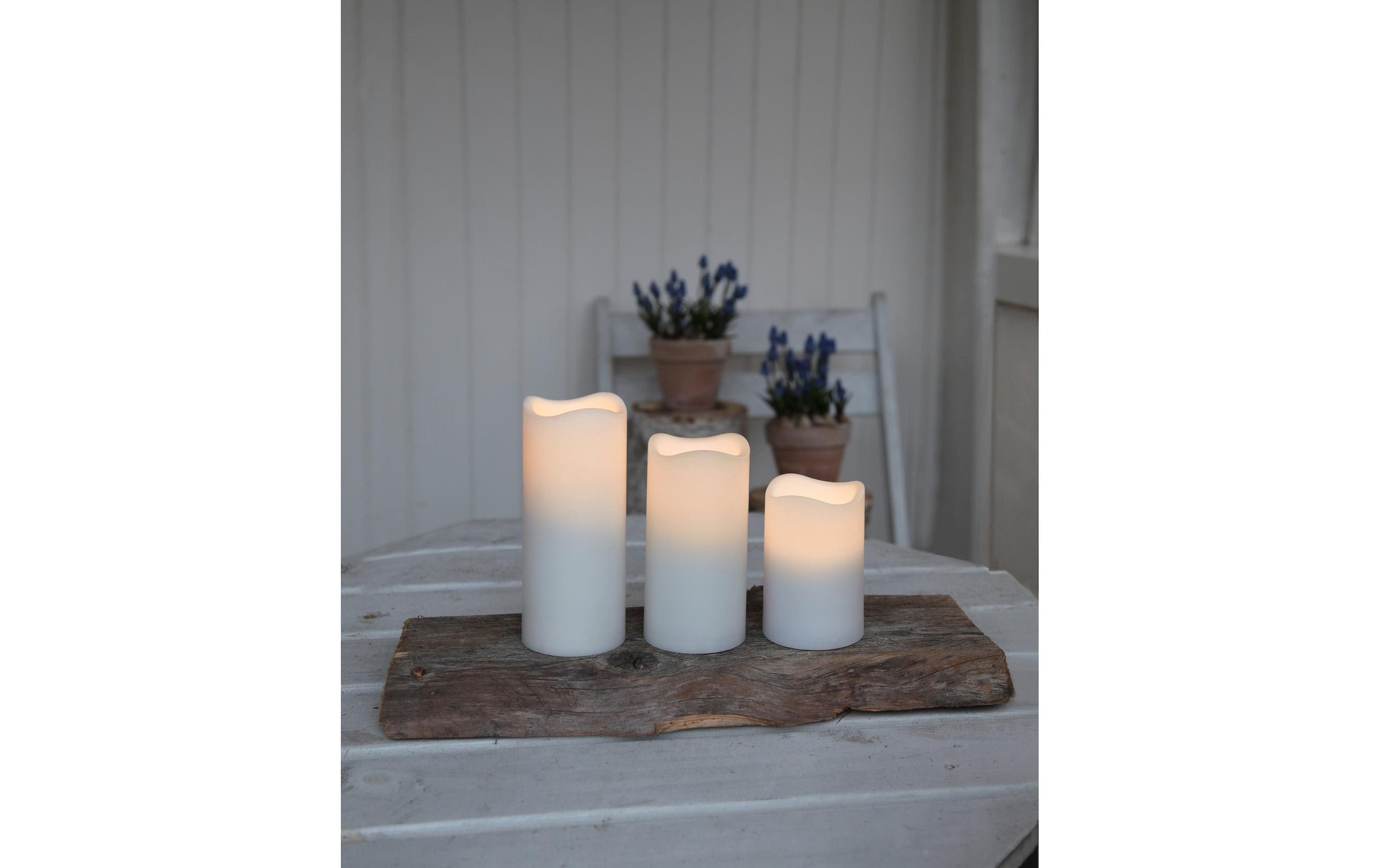 Parforce Traditional Hunting LED-Kerze »Set Pillar Paul 3er Pack«