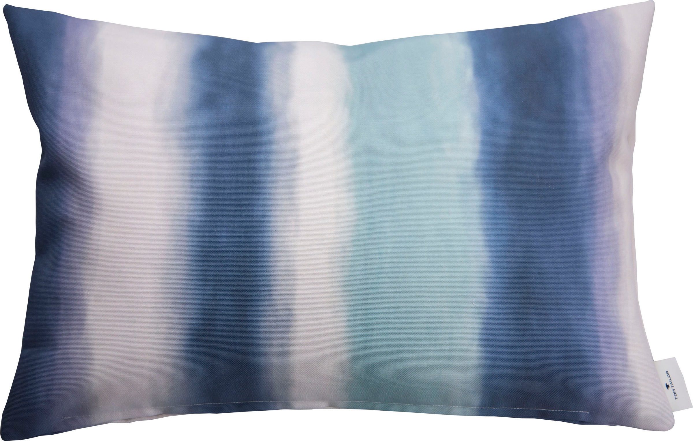 Image of TOM TAILOR Dekokissen »Ocean«, (1 St.), mit aquarellfarbenen Streifen bei Ackermann Versand Schweiz